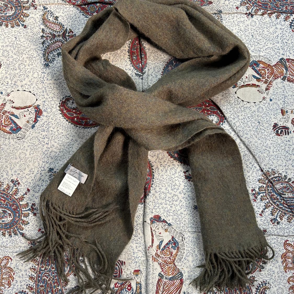 요지 야마모토 뿌르옴므 축융 울 머플러 상품이미지3