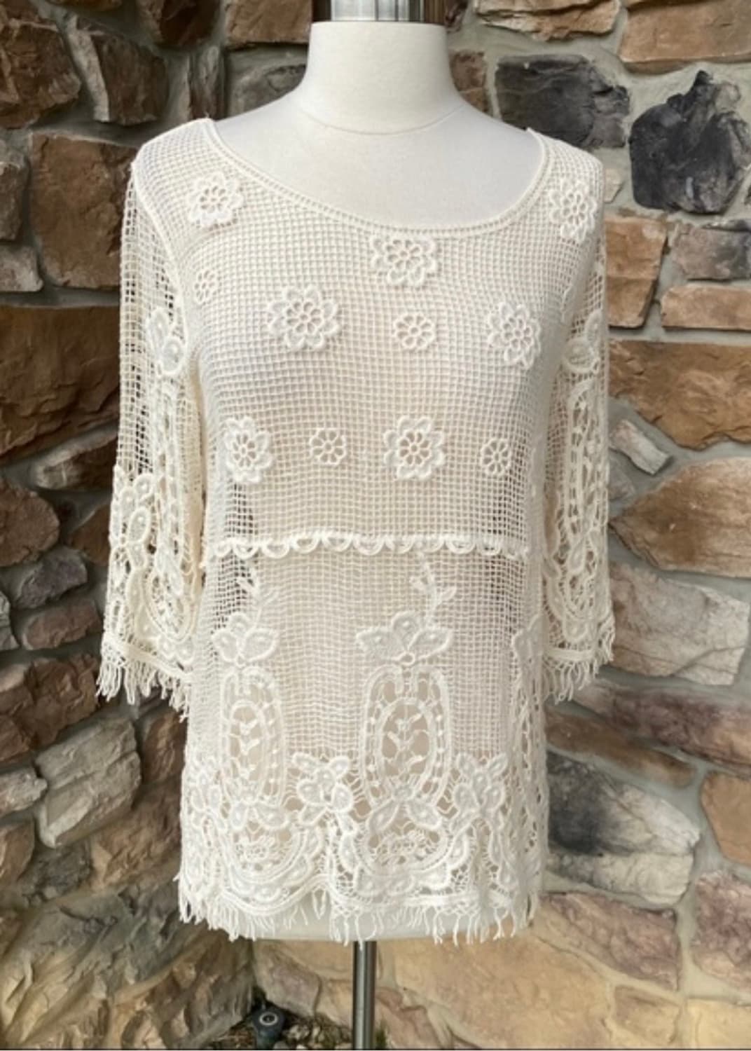 Phase One Crochet Top 상품이미지2