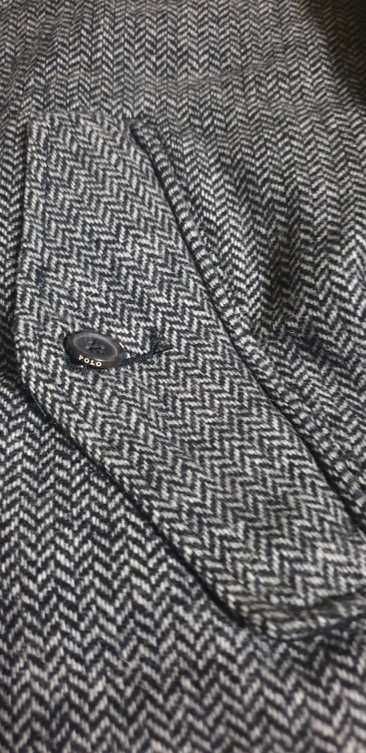 폴로랄프로렌 울 블렌드 헤링본 바라쿠다 자켓 L 새상품 상품이미지8