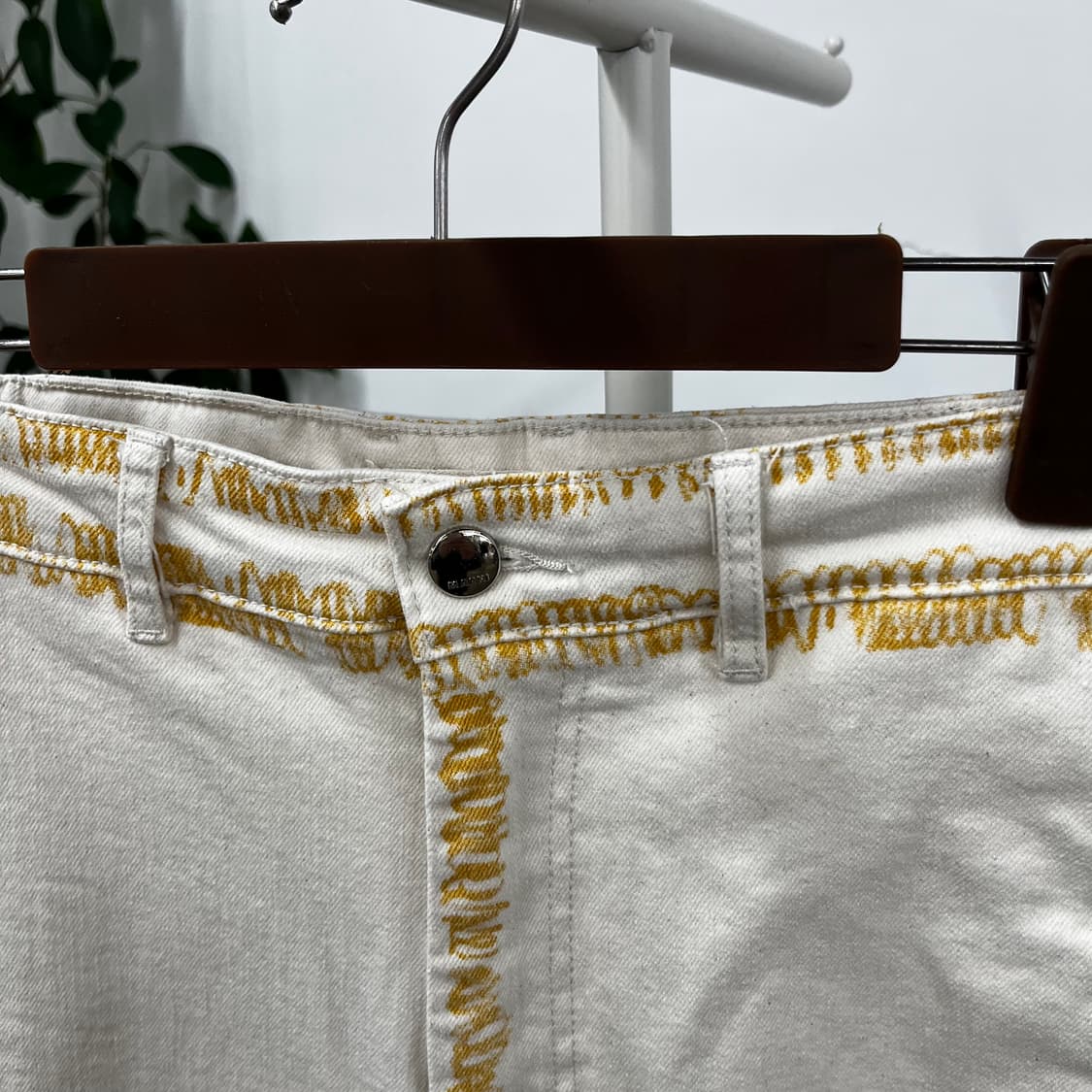 마르니 우먼 에크루 데님 팬츠 38 상품이미지3