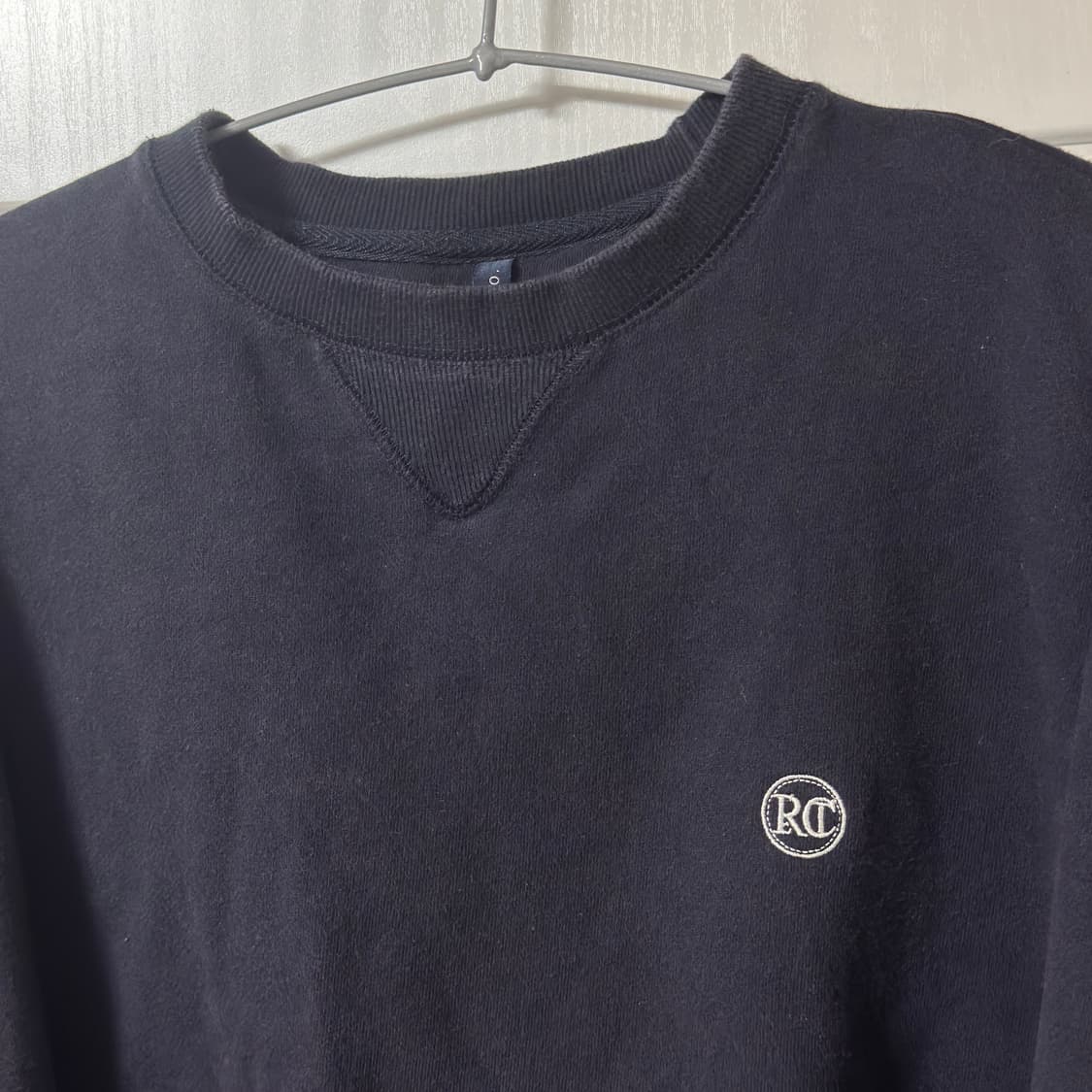 렉토 시그니처 로고 스웻셔츠 네이비 상품이미지3