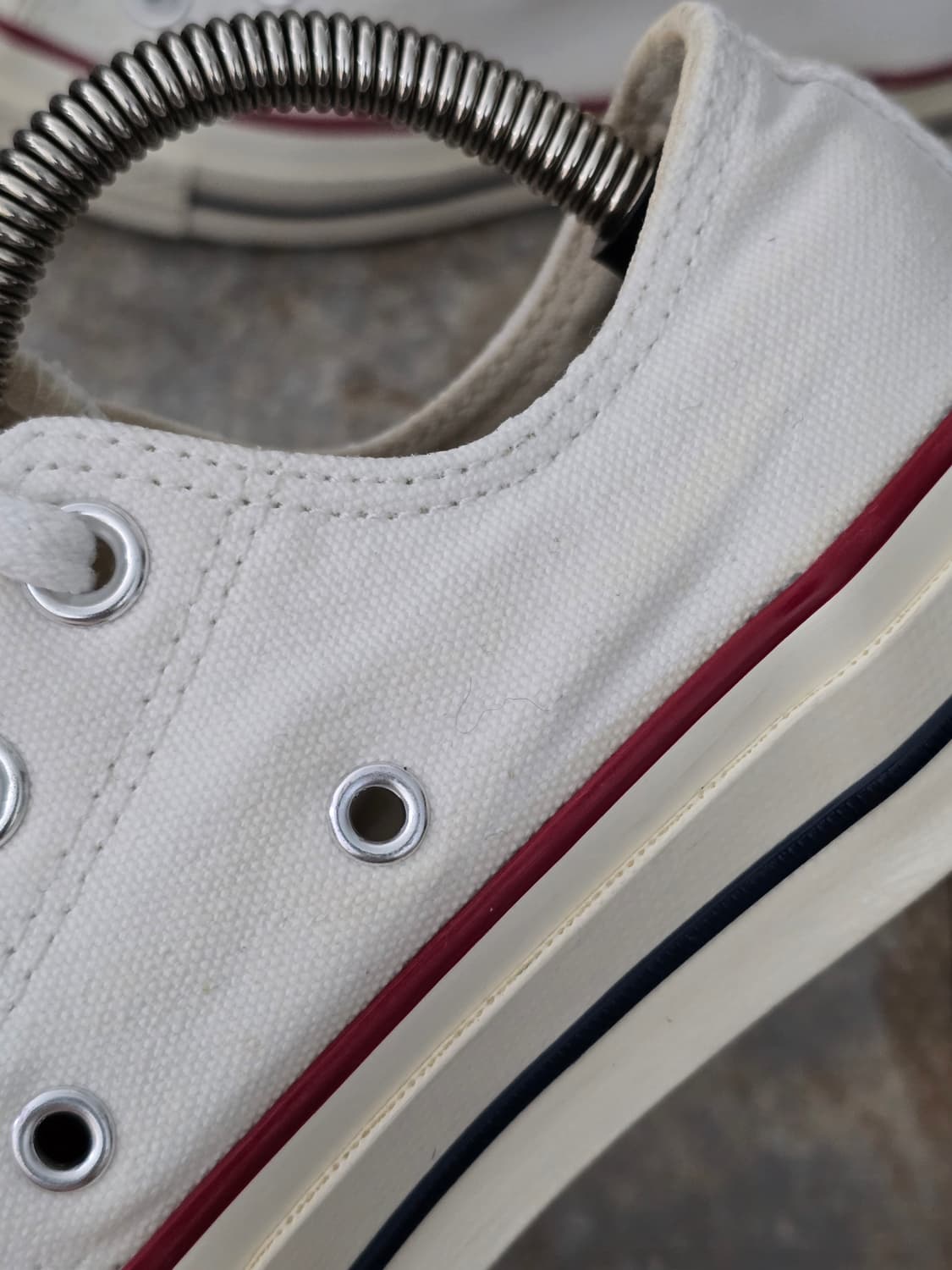 (225)컨버스 척 70 빈티지 캔버스 화이트 로우 상품이미지6