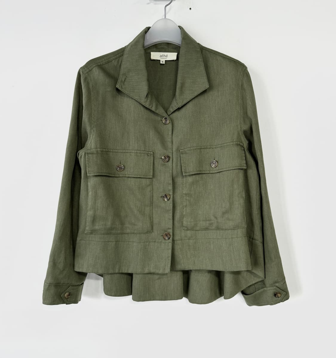 아떼 바네사브루노 린넨 블렌드 셔츠 자켓 상품이미지1