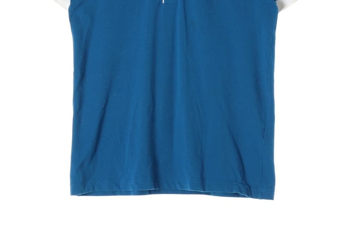 라코스테 슬림핏 블루 배색 포켓 카라티 3 상품이미지4