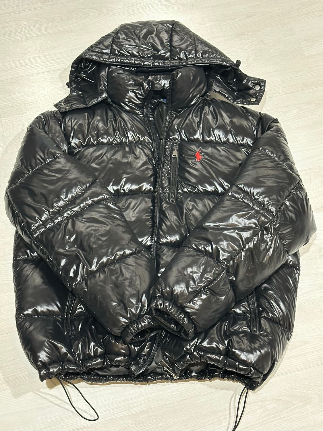 폴로 랄프로렌 고햄 유광 패딩 L 상품이미지1