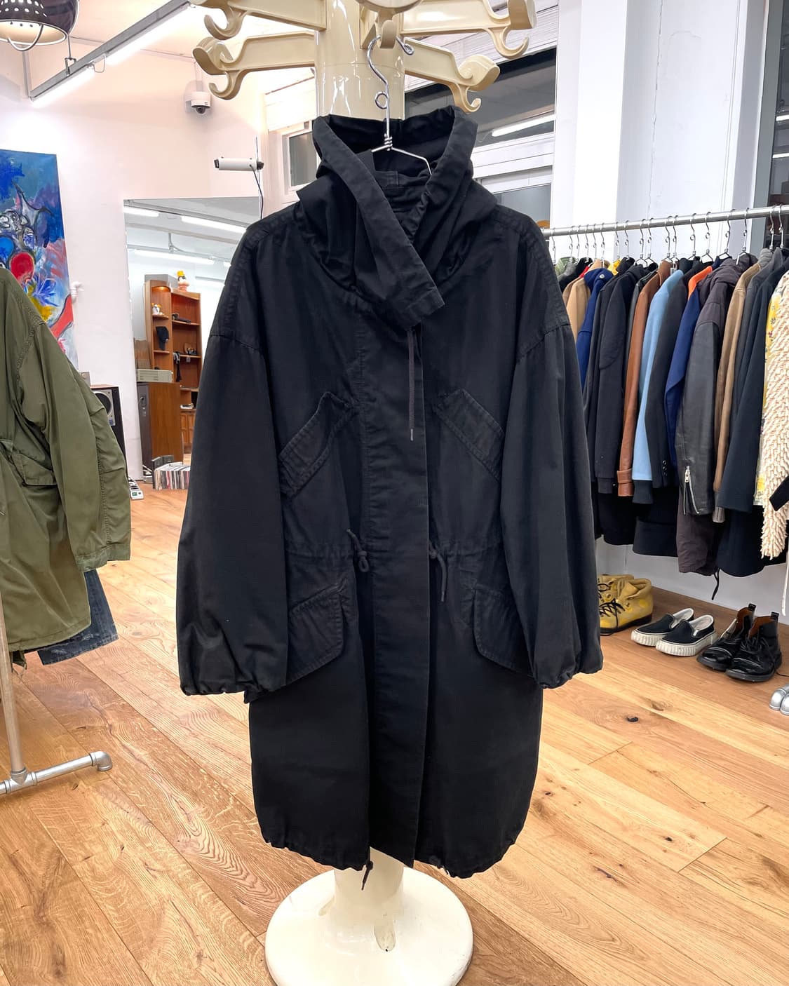 이자벨마랑 밀리터리 후드 파카 상품이미지1