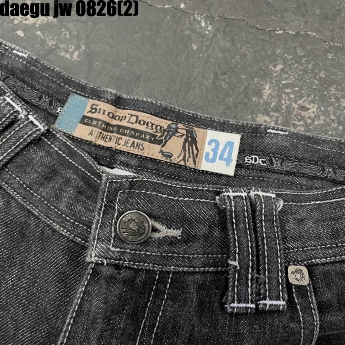 스눕독 올드스쿨 카펜터 데님팬츠 상품이미지5