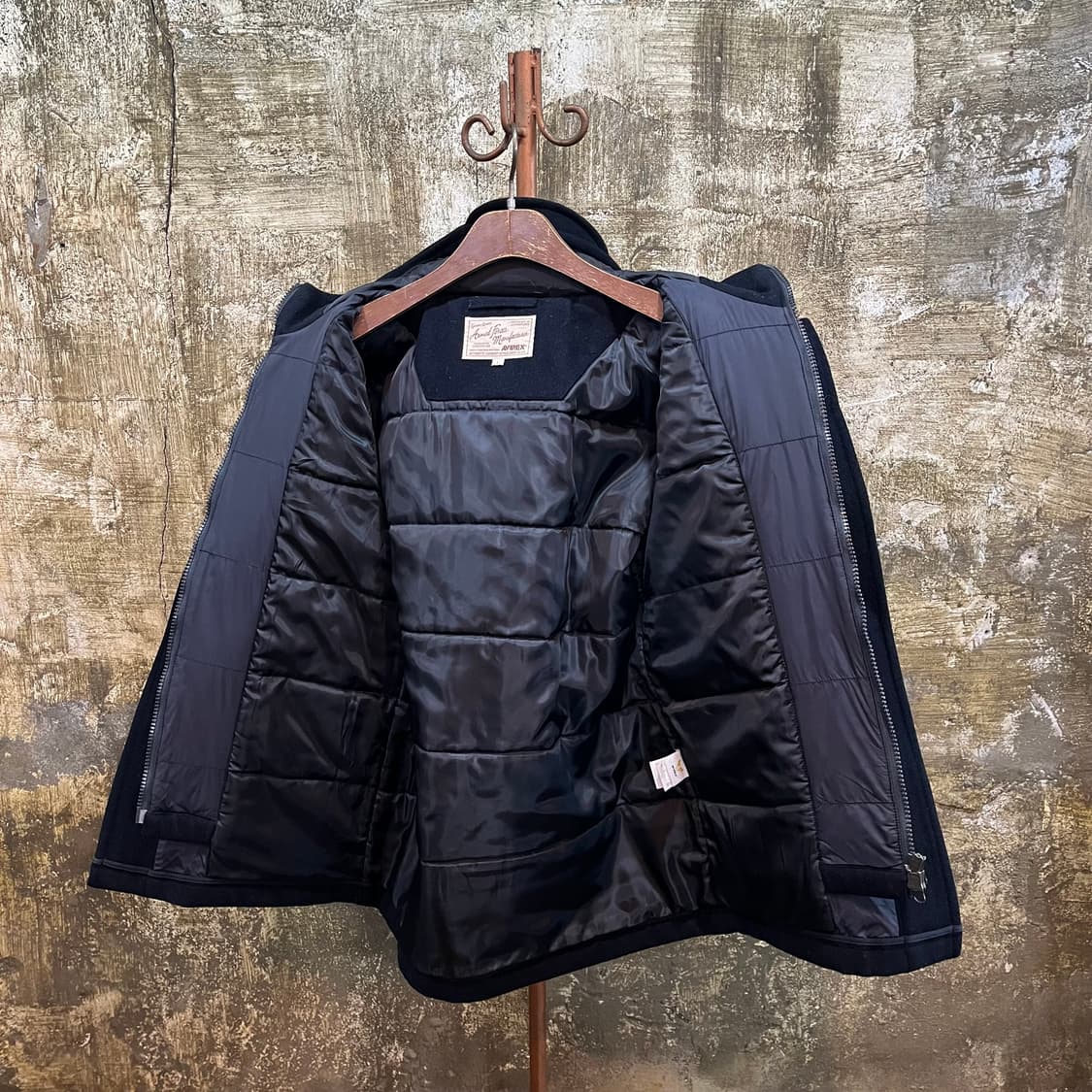 아비렉스 하이브리드 더플 코트 상품이미지5