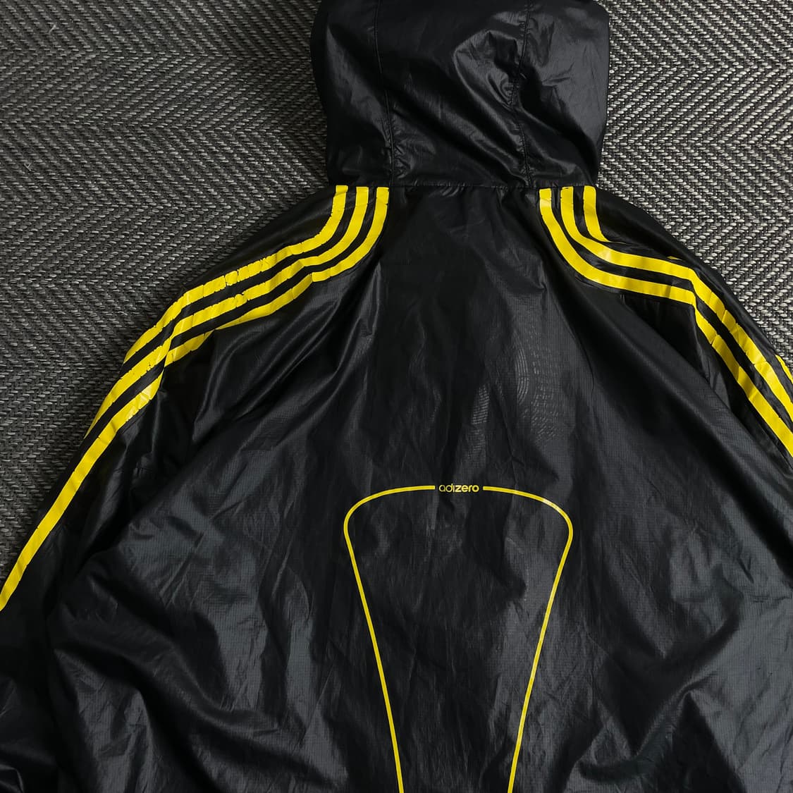 아디다스 F50 블랙 옐로우 우븐 바람막이 y 3844 상품이미지7