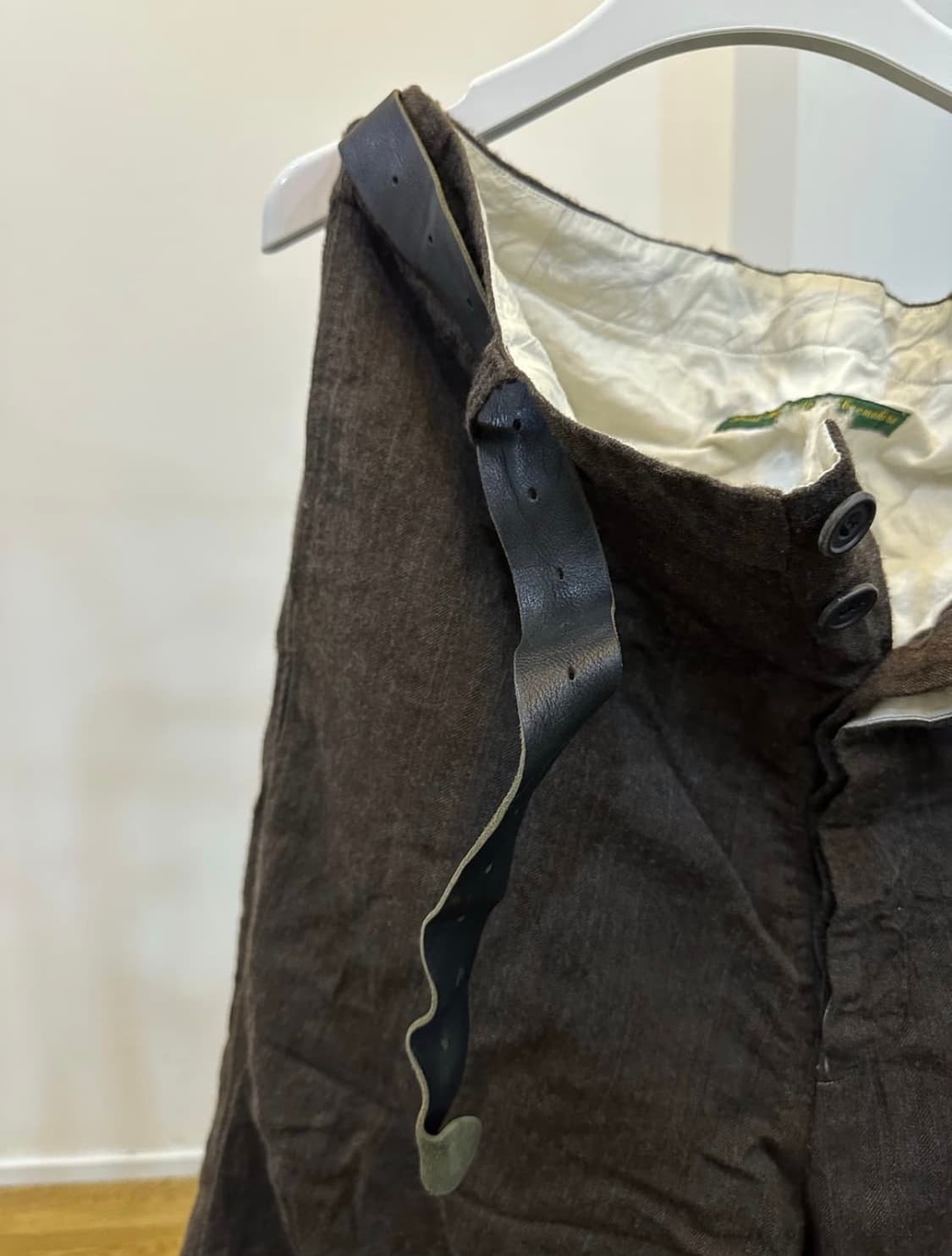 Paul harden 벨트 바지 M 상품이미지3