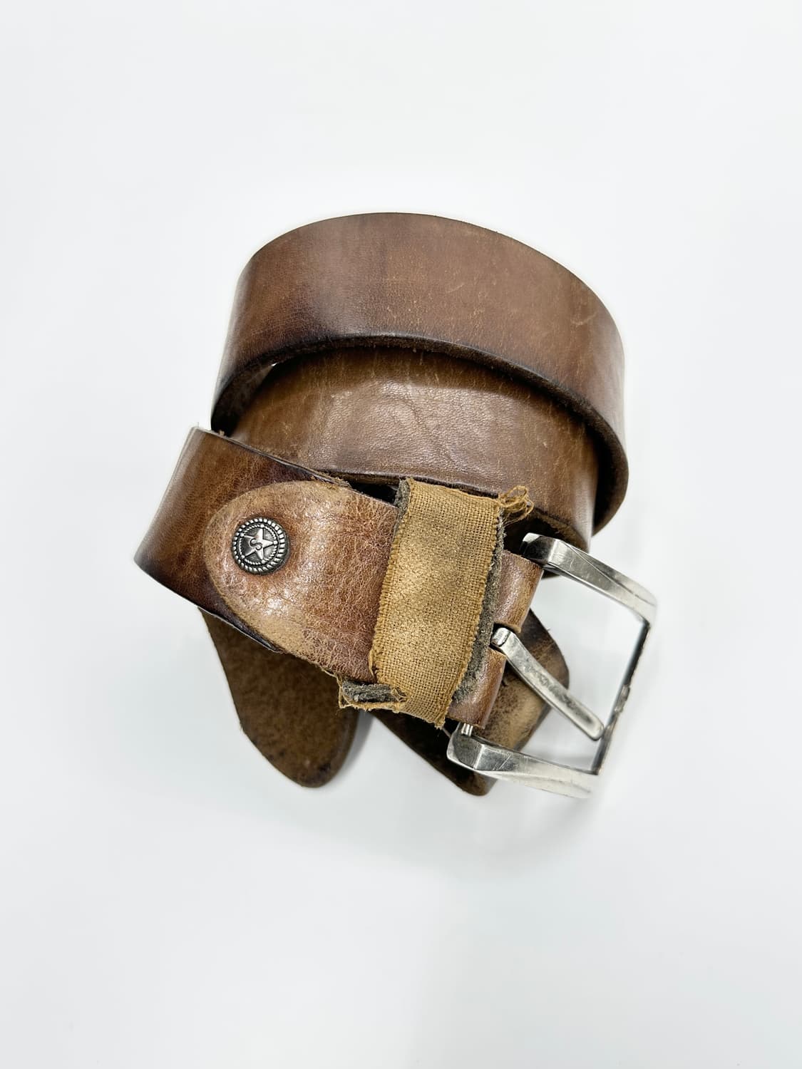 NONE vintage leather belt 상품이미지1