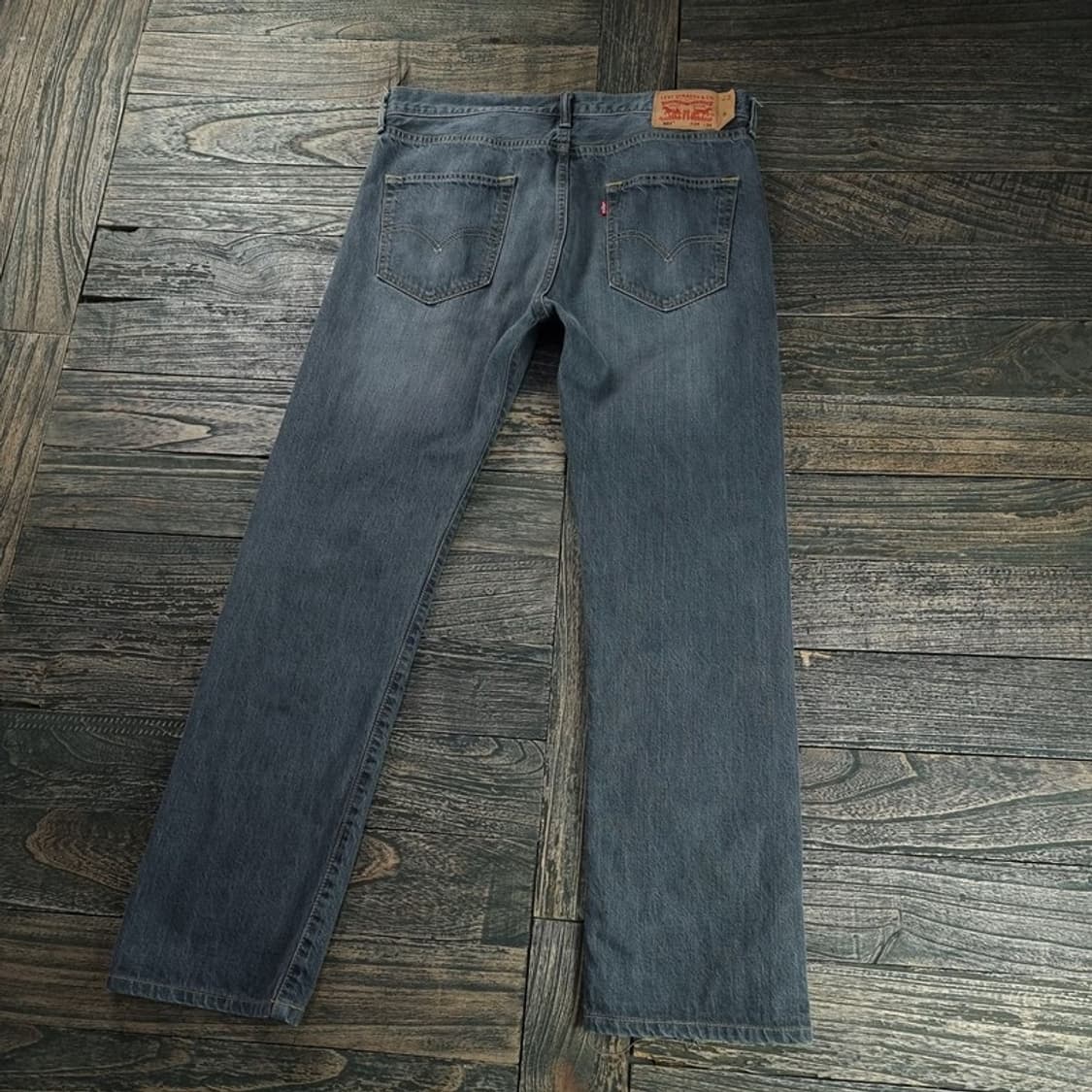 [리바이스] 501 스트레이트 그레이 데님 팬츠 청바지 M18301 상품이미지1