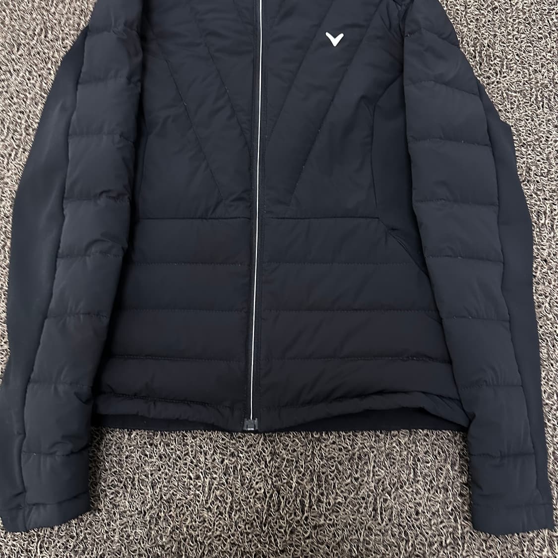 캘러웨이 여성 골프웨어 구스다운 패딩 블랙 95사이즈 상품이미지3