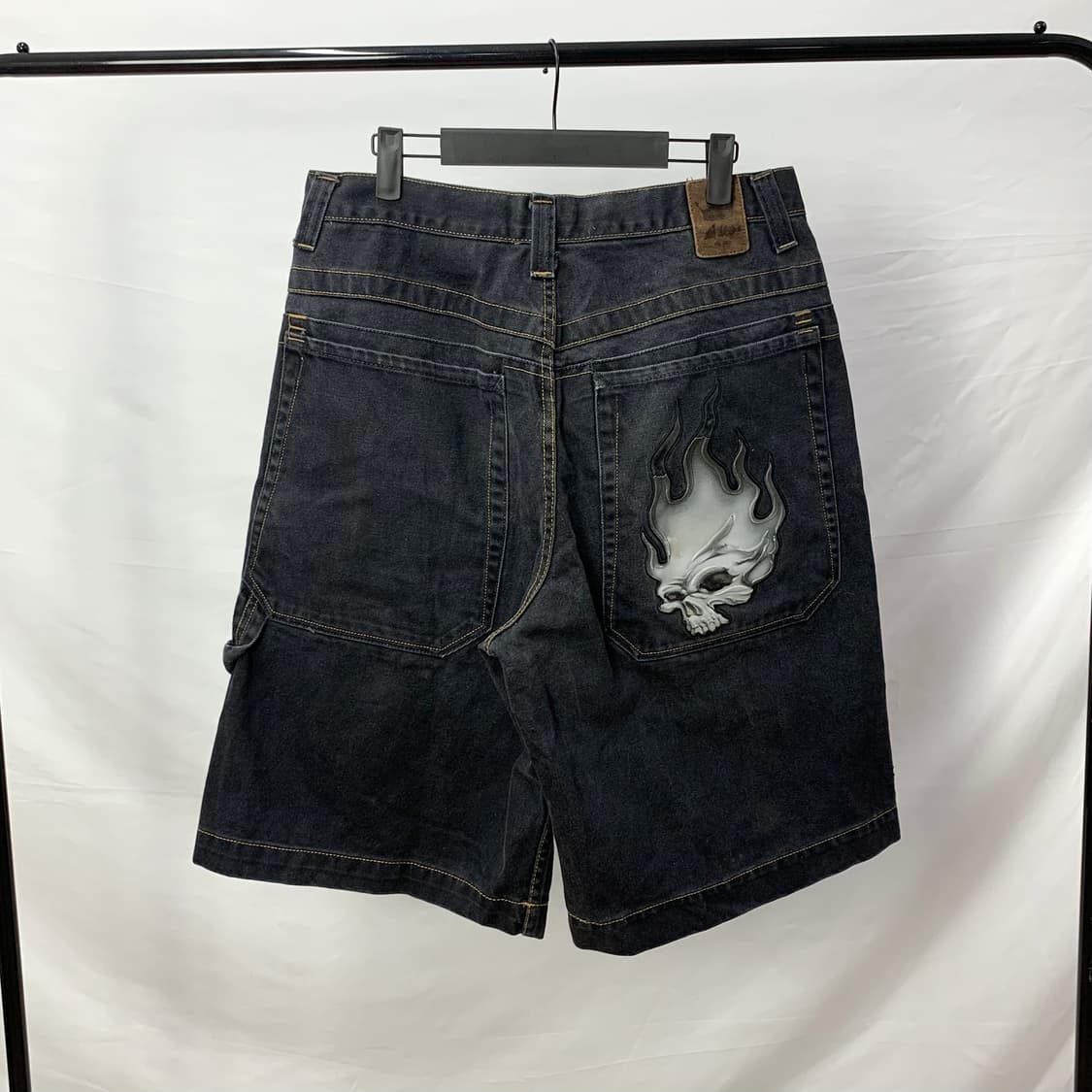 00s jnco 스컬 데님 쇼츠 상품이미지1