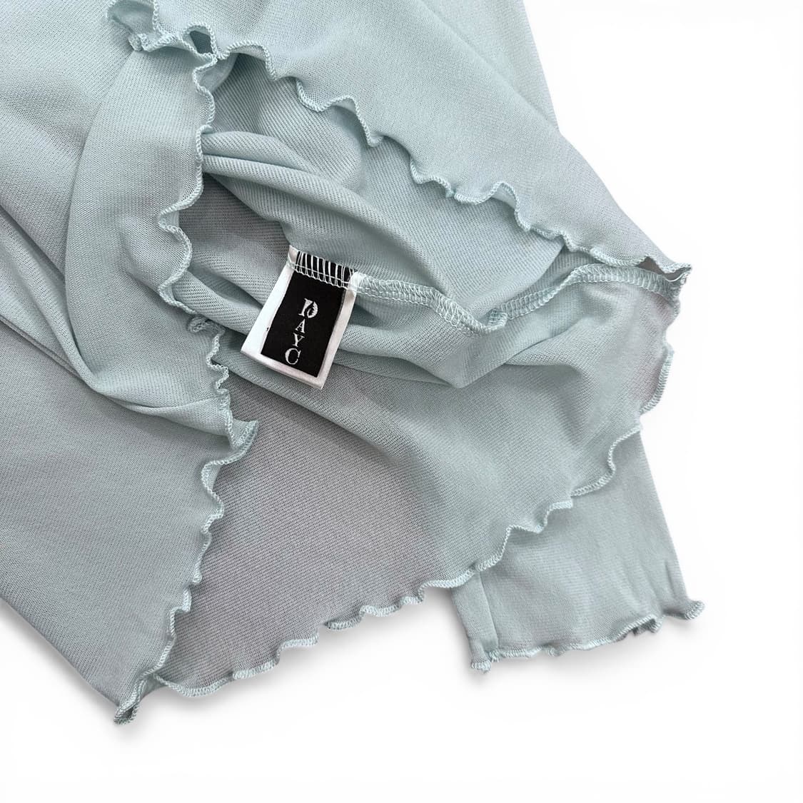 Blue Printing See Through Top 상품이미지8