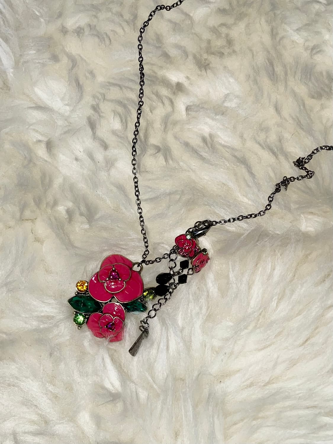 안나수이 플로럴 네크리스 이어링 세트 상품이미지3