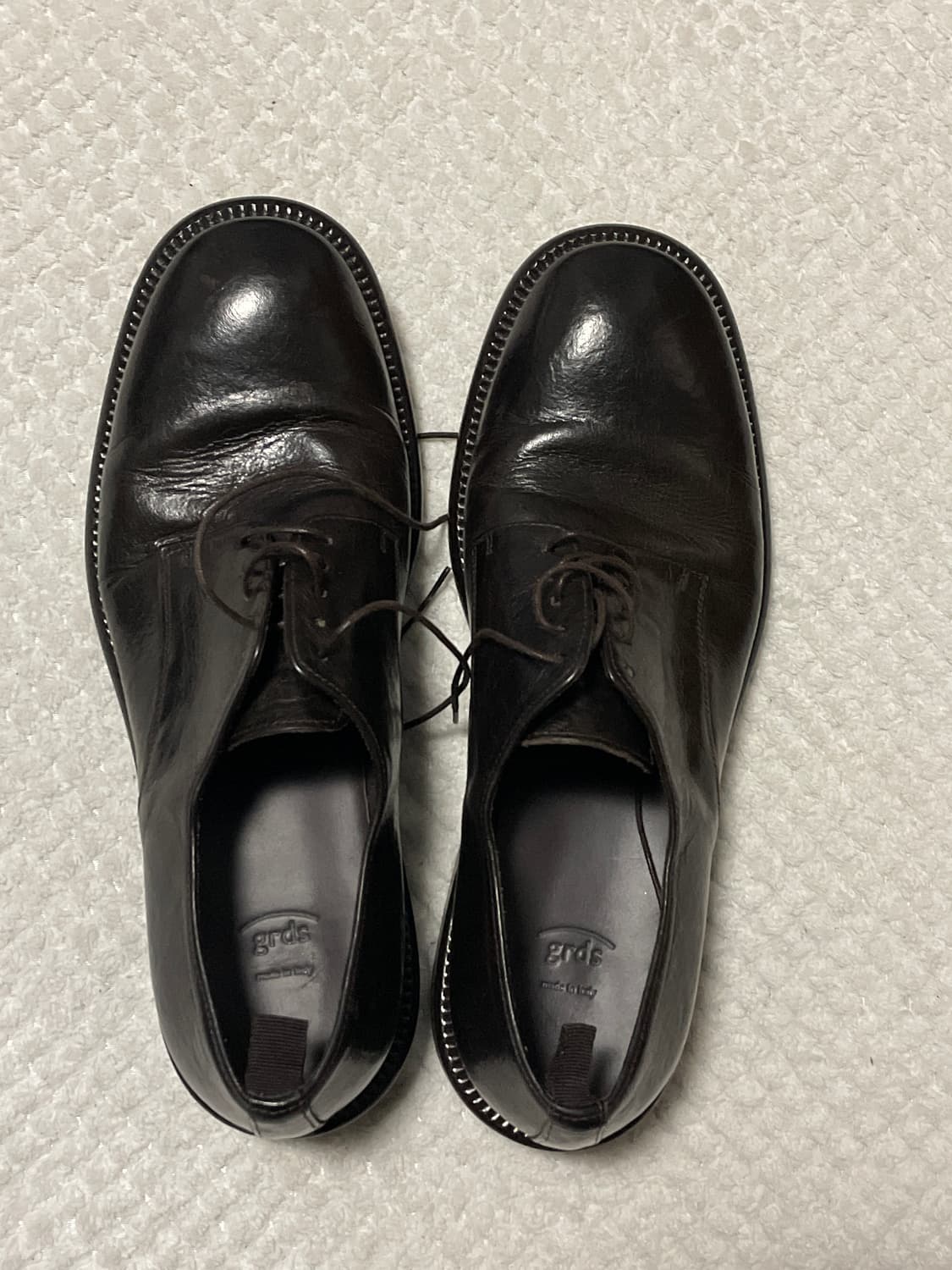 GRDS 그라더스 블루처 08 레더 더비 슈즈 브라운 상품이미지4