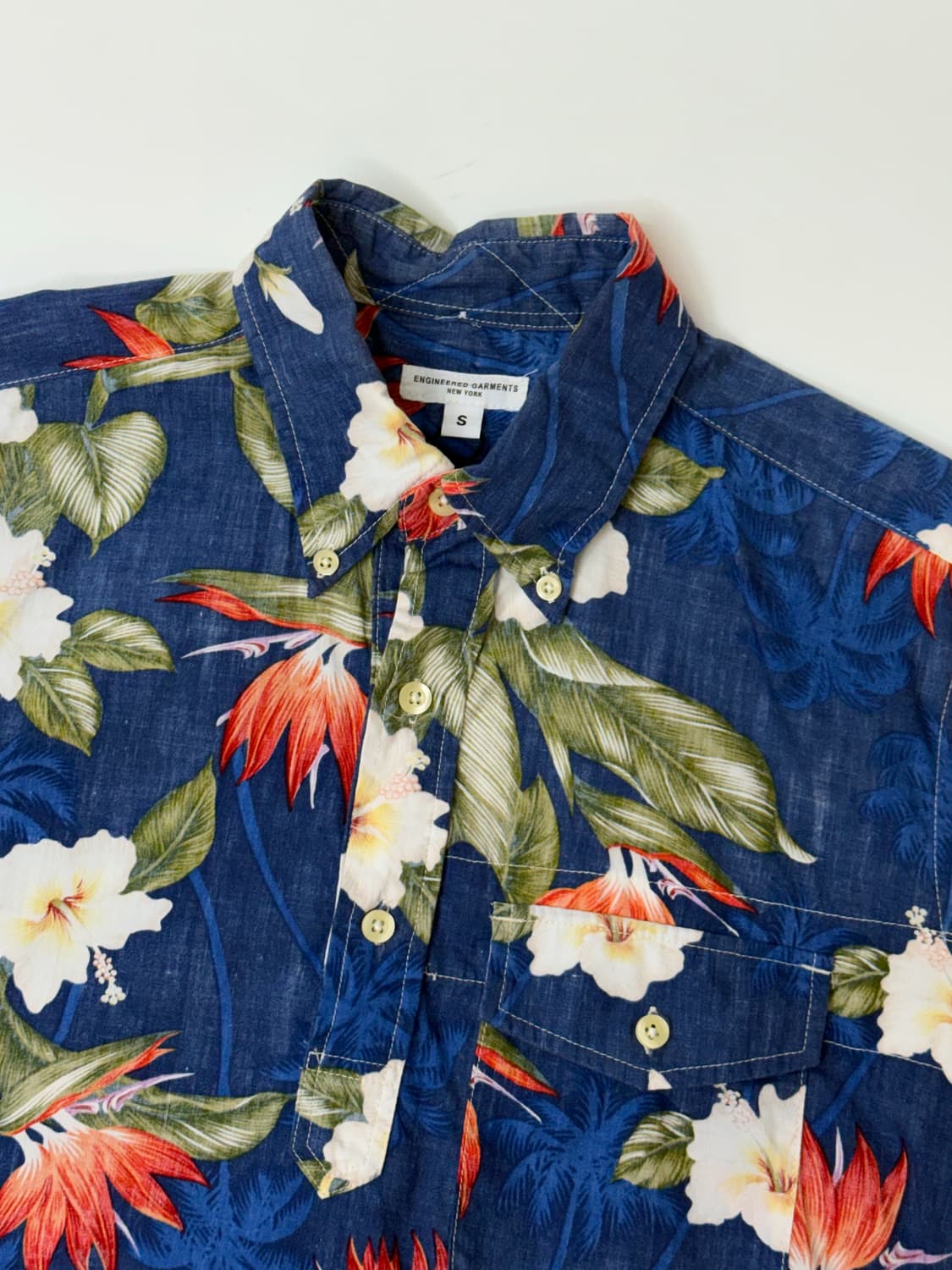 Engineered Garments 엔지니어드 가먼츠 하와이안 셔츠 상품이미지3