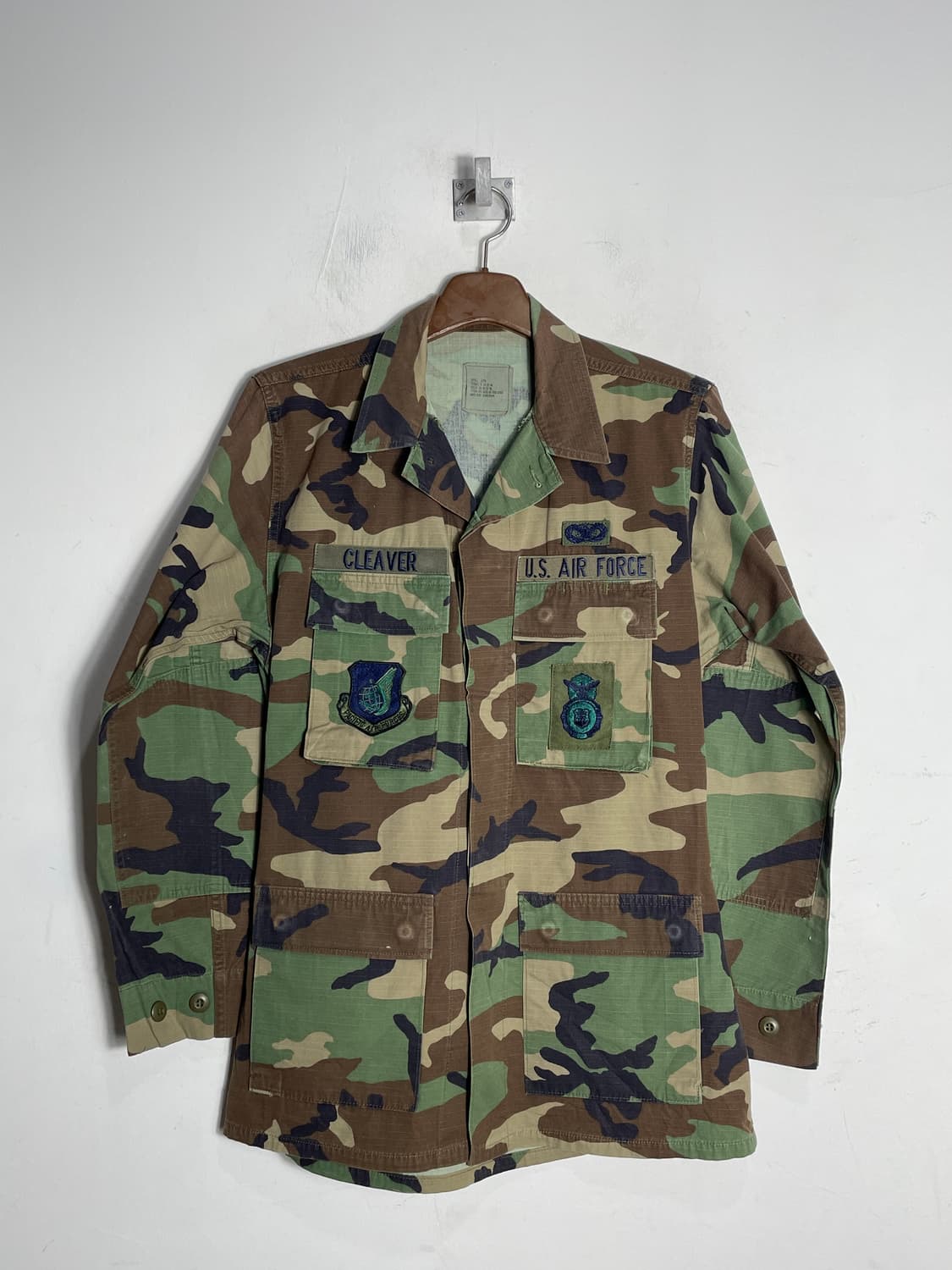 미군 오리지널 우드랜드 군복 자켓 S/L 상품이미지1