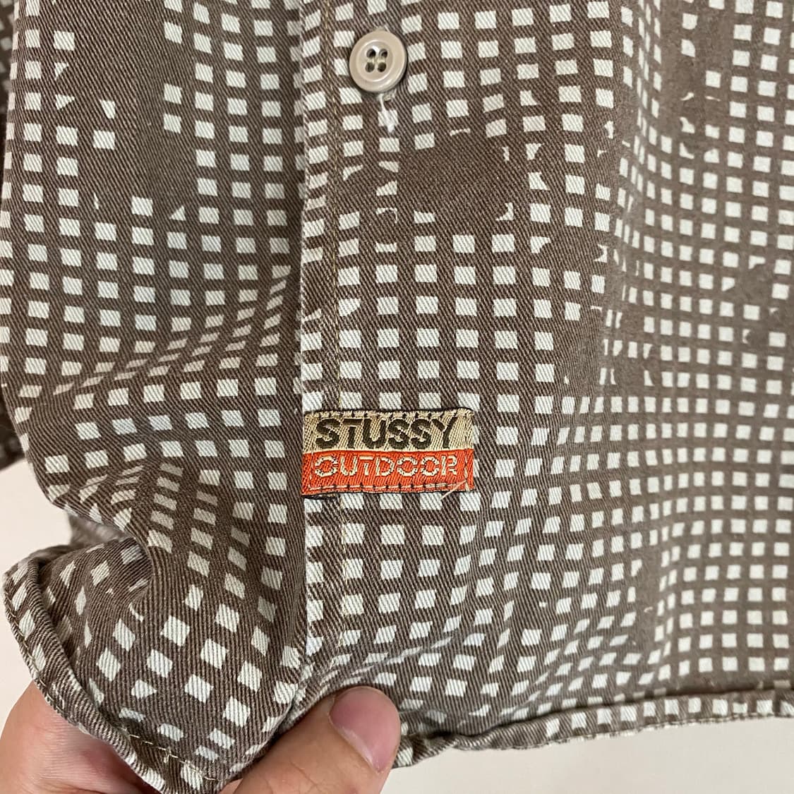 (M) stussy 스투시 아웃도어 밀리터리 셔츠 상품이미지6