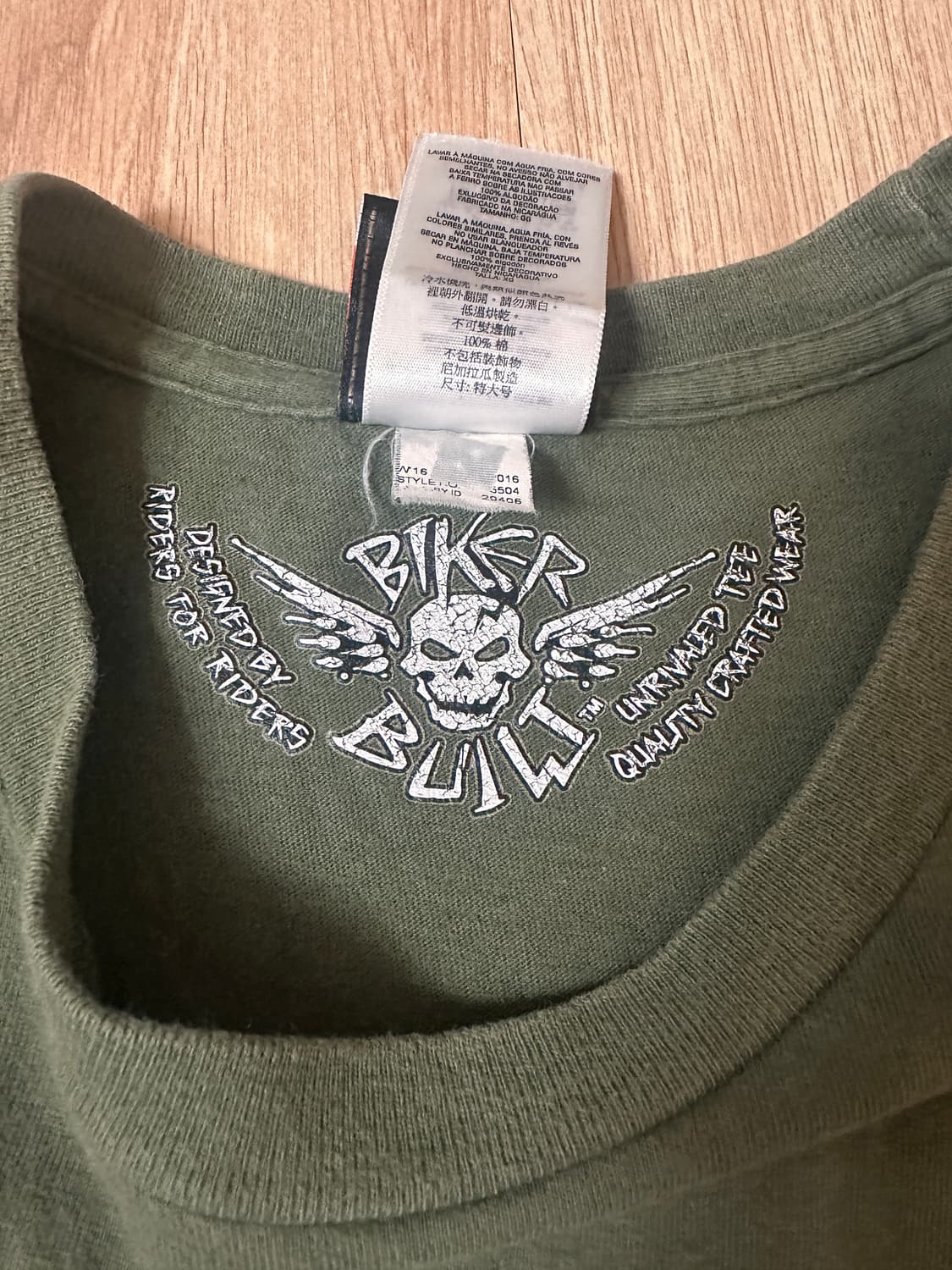 할리 반팔 올리브(올리브/XL) 상품이미지4