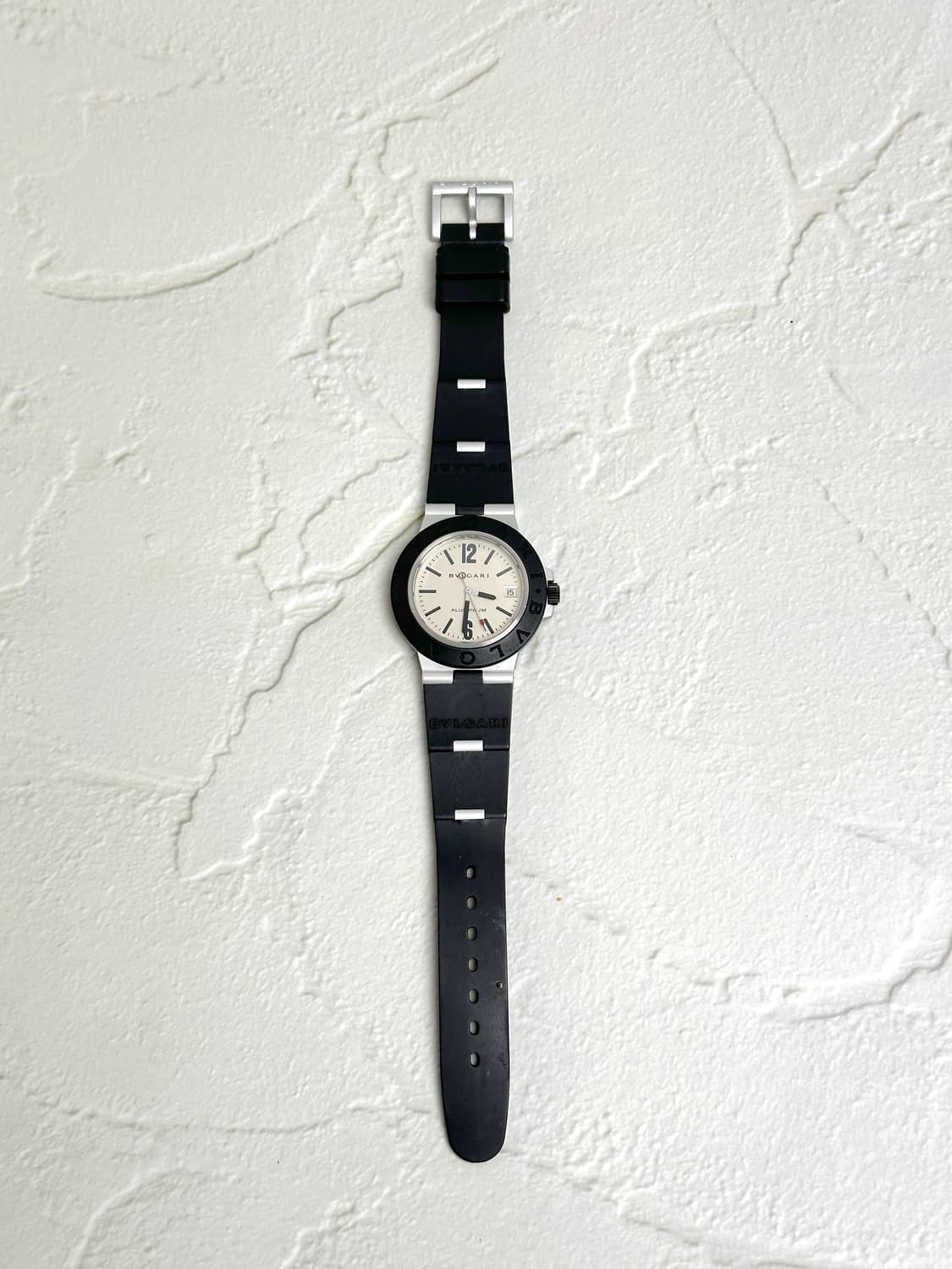 BVLGARI 알루미늄(ALUMINIUM) 러버 스트랩 워치 상품이미지1