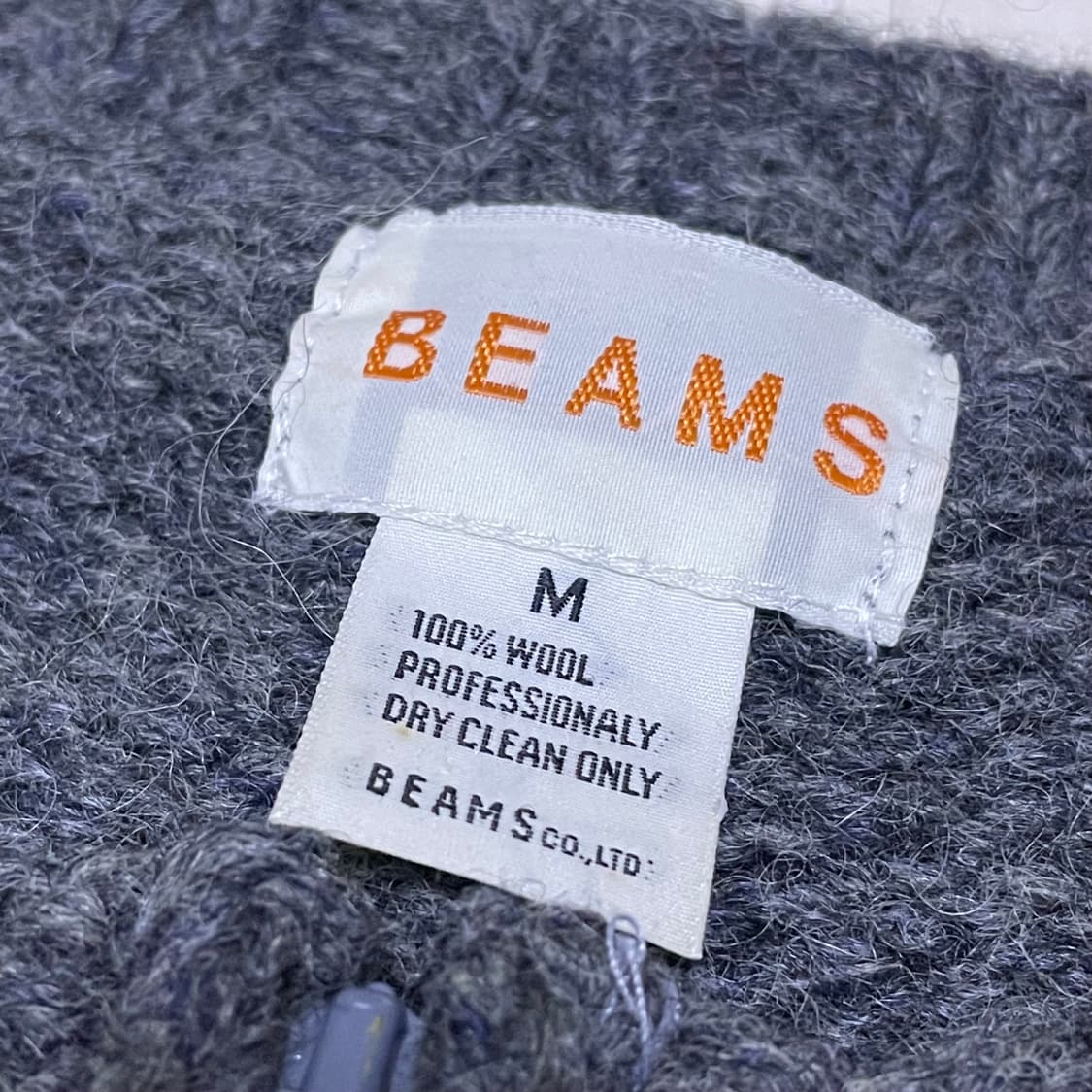 BEAMS 빔즈 노르딕 라운드 니트 카디건 상품이미지8