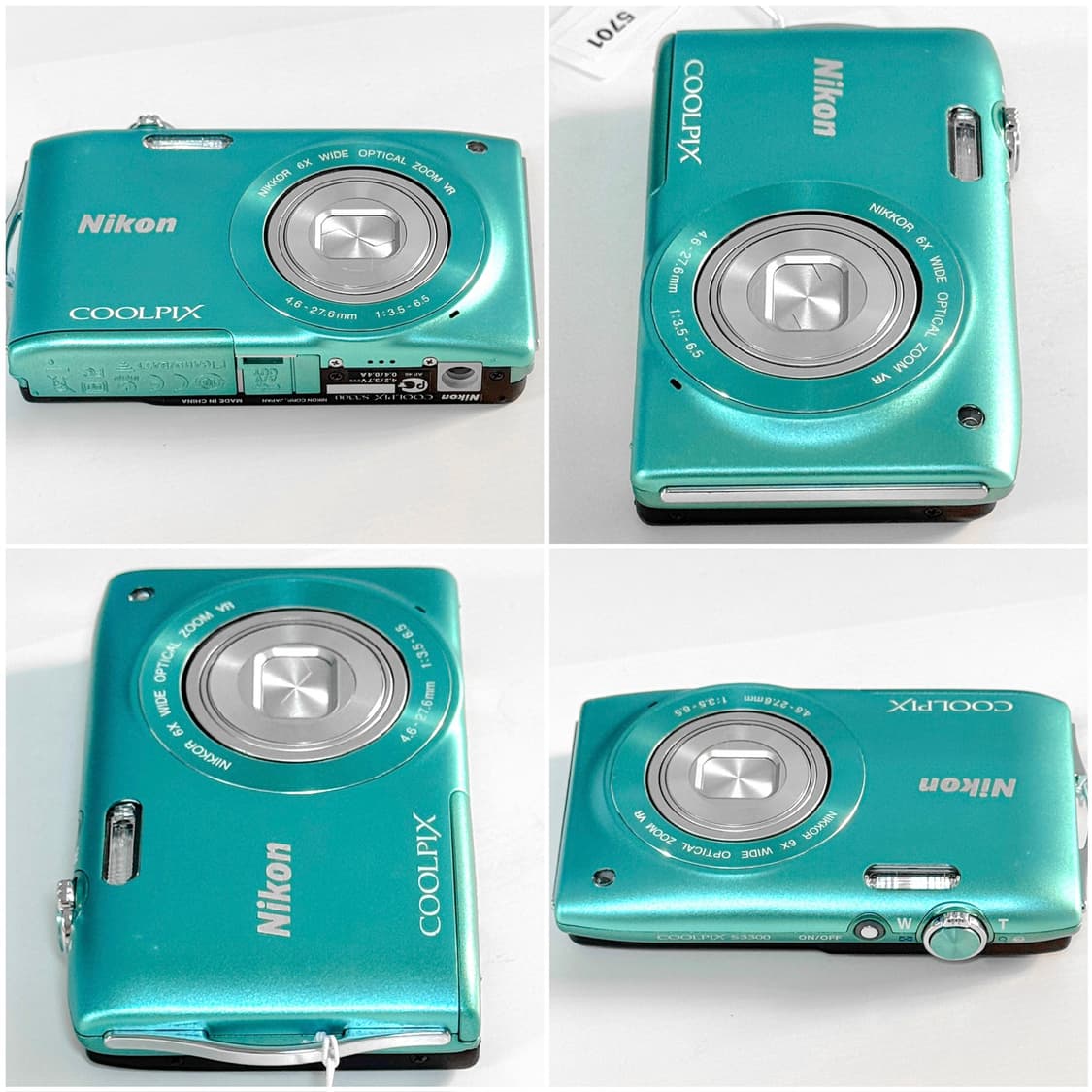 니콘 쿨픽스 S3300 민트 빈티지디카 상품이미지5