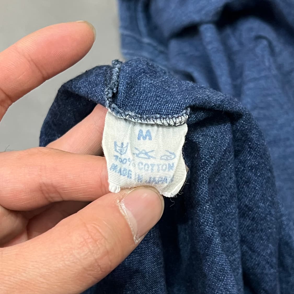  빈티지 헨리넥 롱슬리브 y16268 상품이미지7