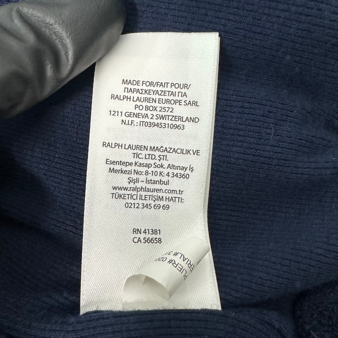 폴로 랄프로렌 네이비 후드 가디건 상품이미지5