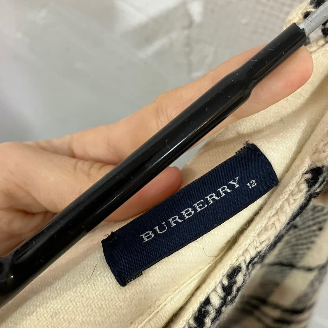 버버리 노바체크 스커트 상품이미지4