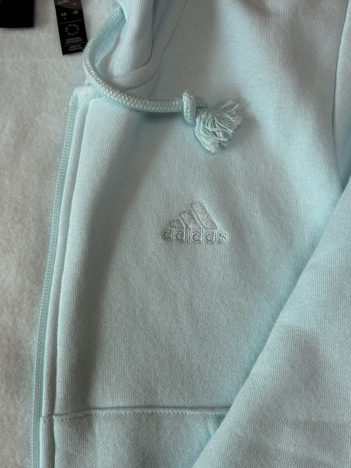 아디다스 크롭 후드집업 상품이미지6