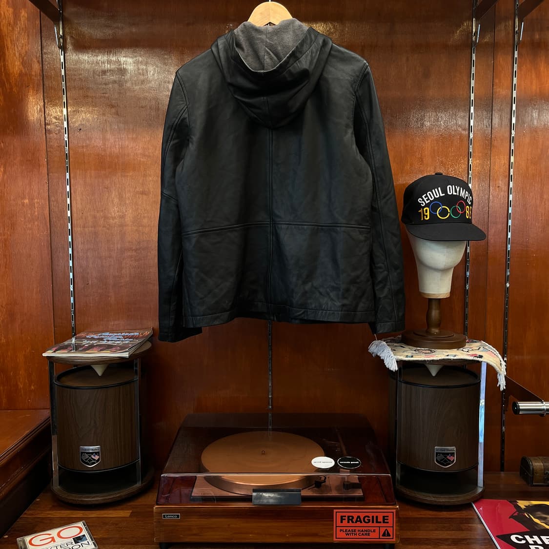 00‘s 올드갭 램스킨 후드 자켓  [ 95 ] 상품이미지4