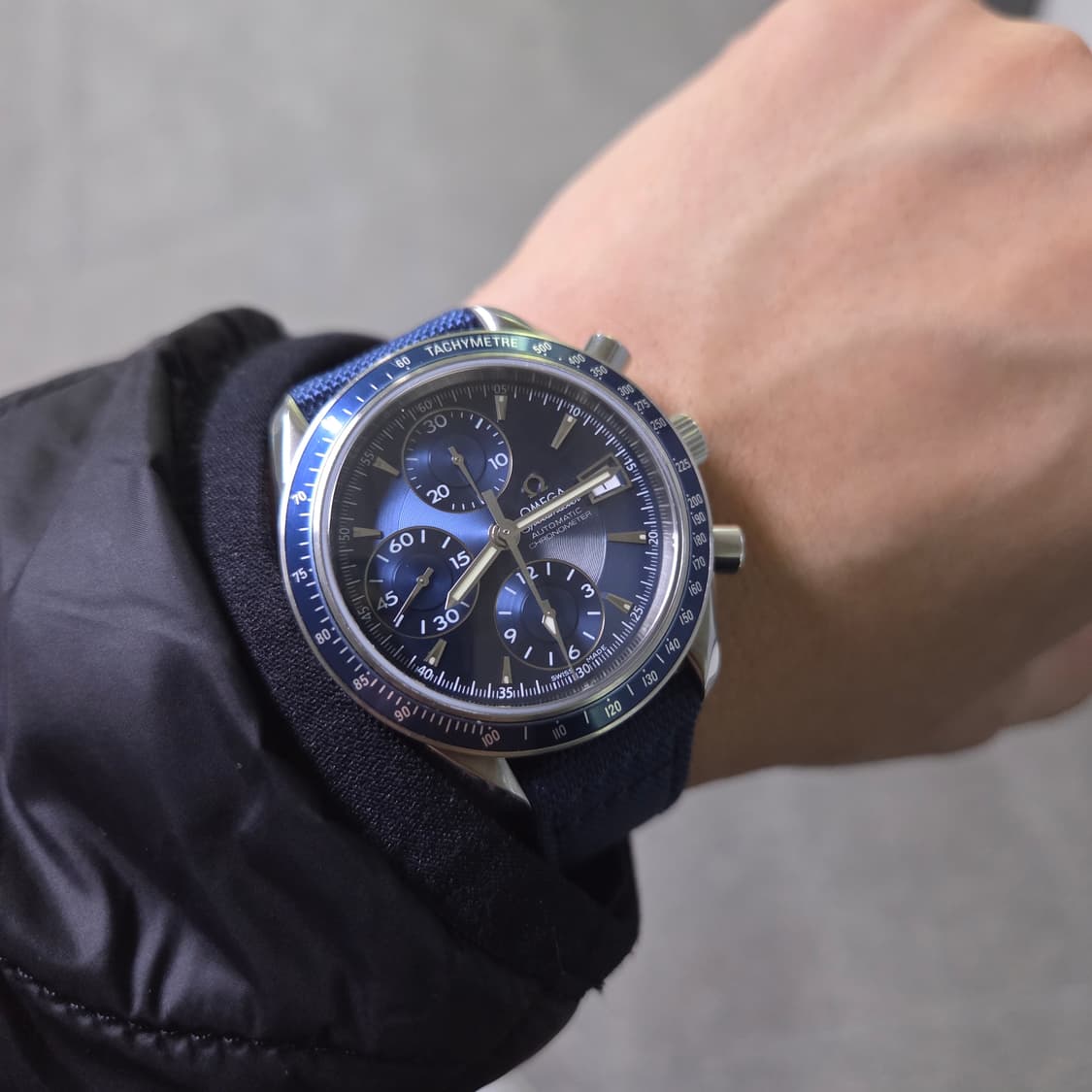 오메가 스피드마스터 데이 데이트 40mm 청판 상품이미지3