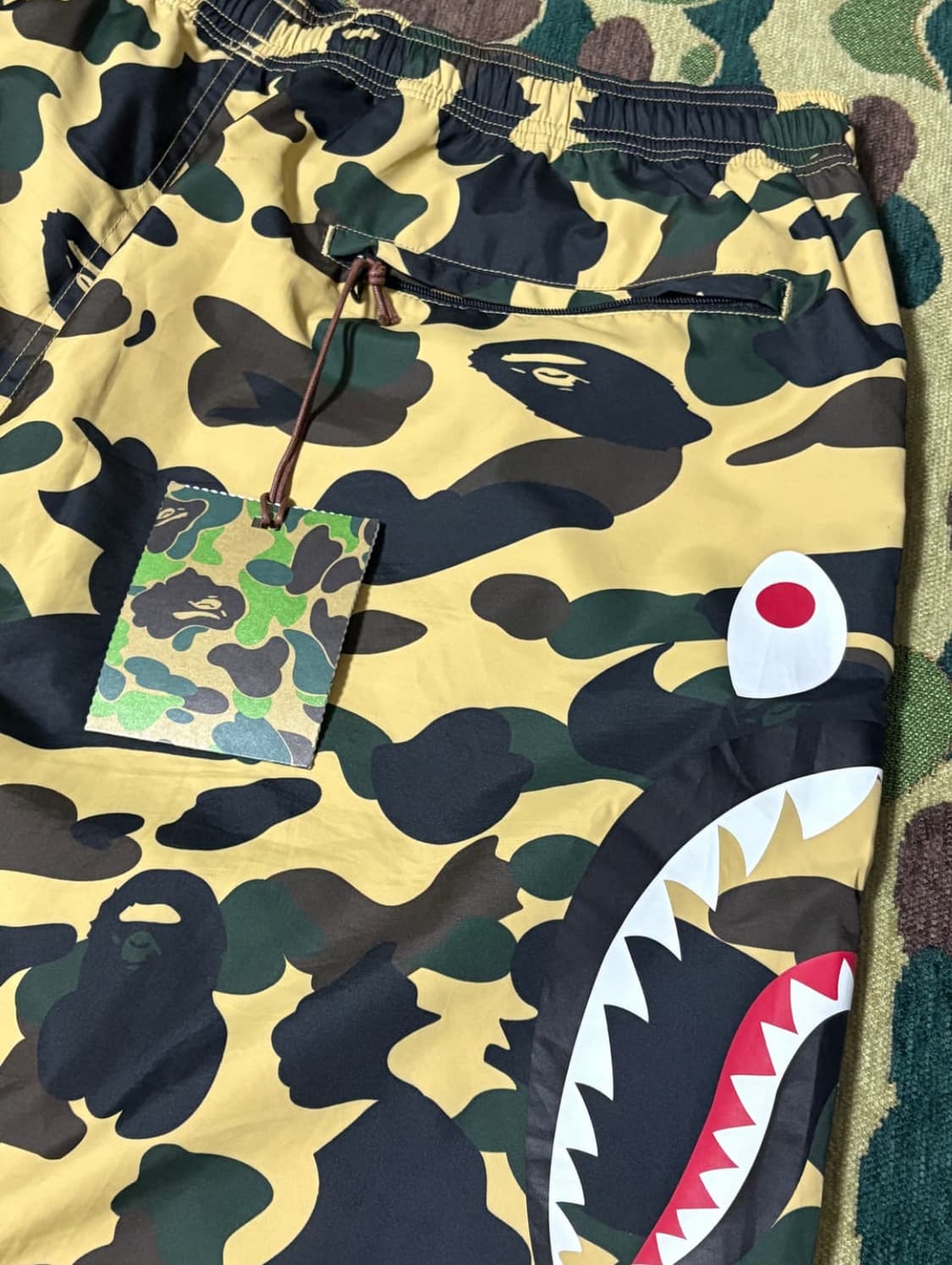 1ST CAMO SIDE SHARK BEACH SHORTS 상품이미지4