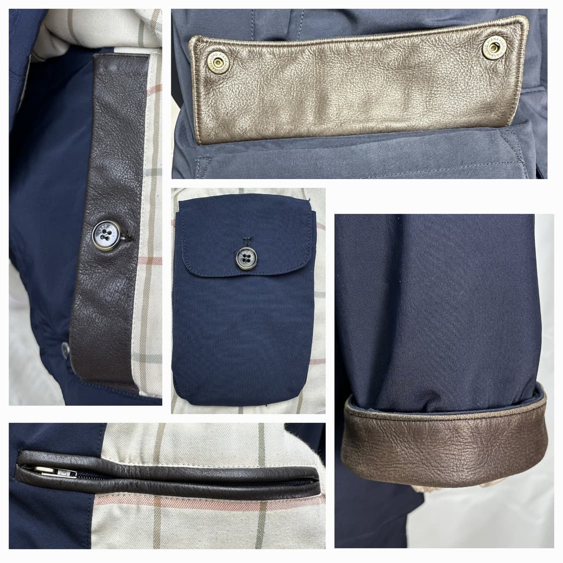 로로피아나 버라지 스톰시스템 하프코트 자켓 XL(105~110) 판매 상품이미지6