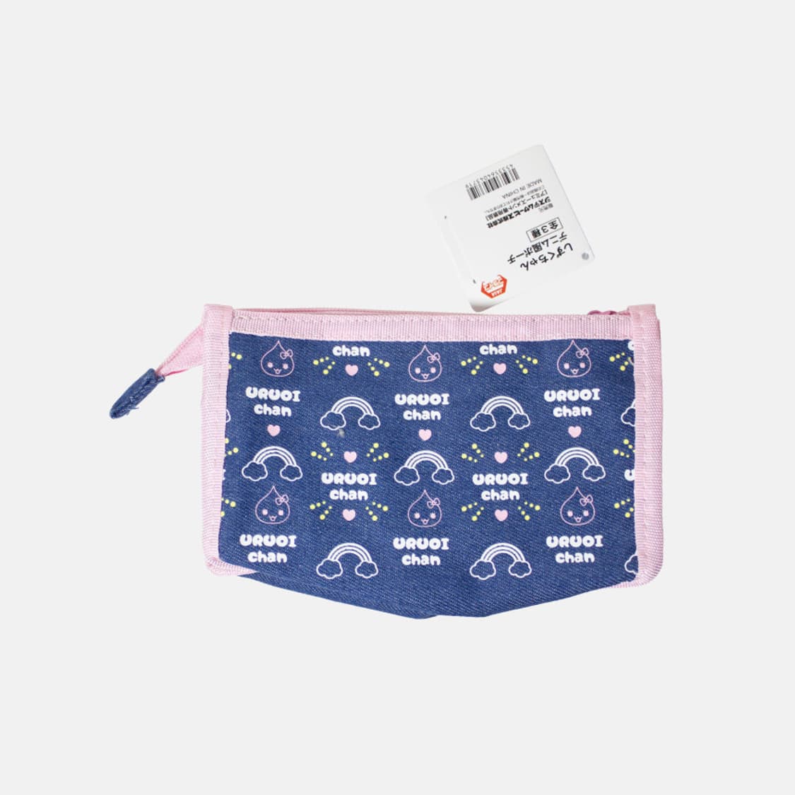 시즈쿠짱 우루오이짱 헤이세이 레트로 데님 필통 펜 파우치 상품이미지2
