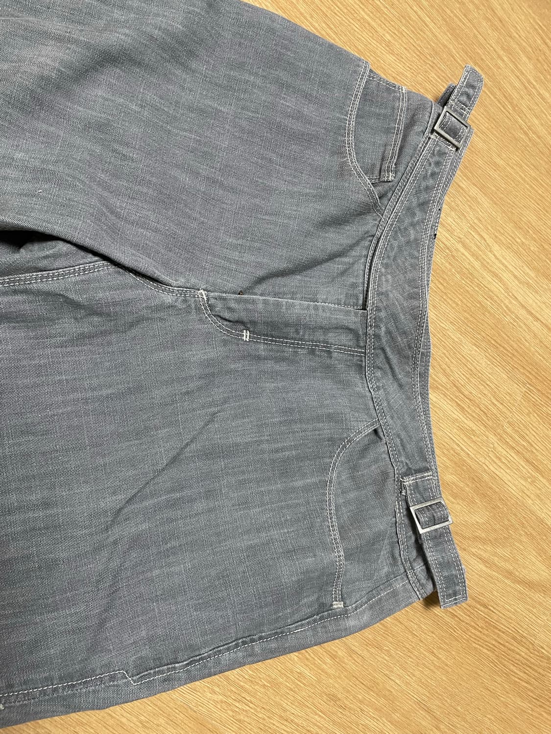 리바이스 우영미 그레이 랩 데님팬츠 상품이미지3