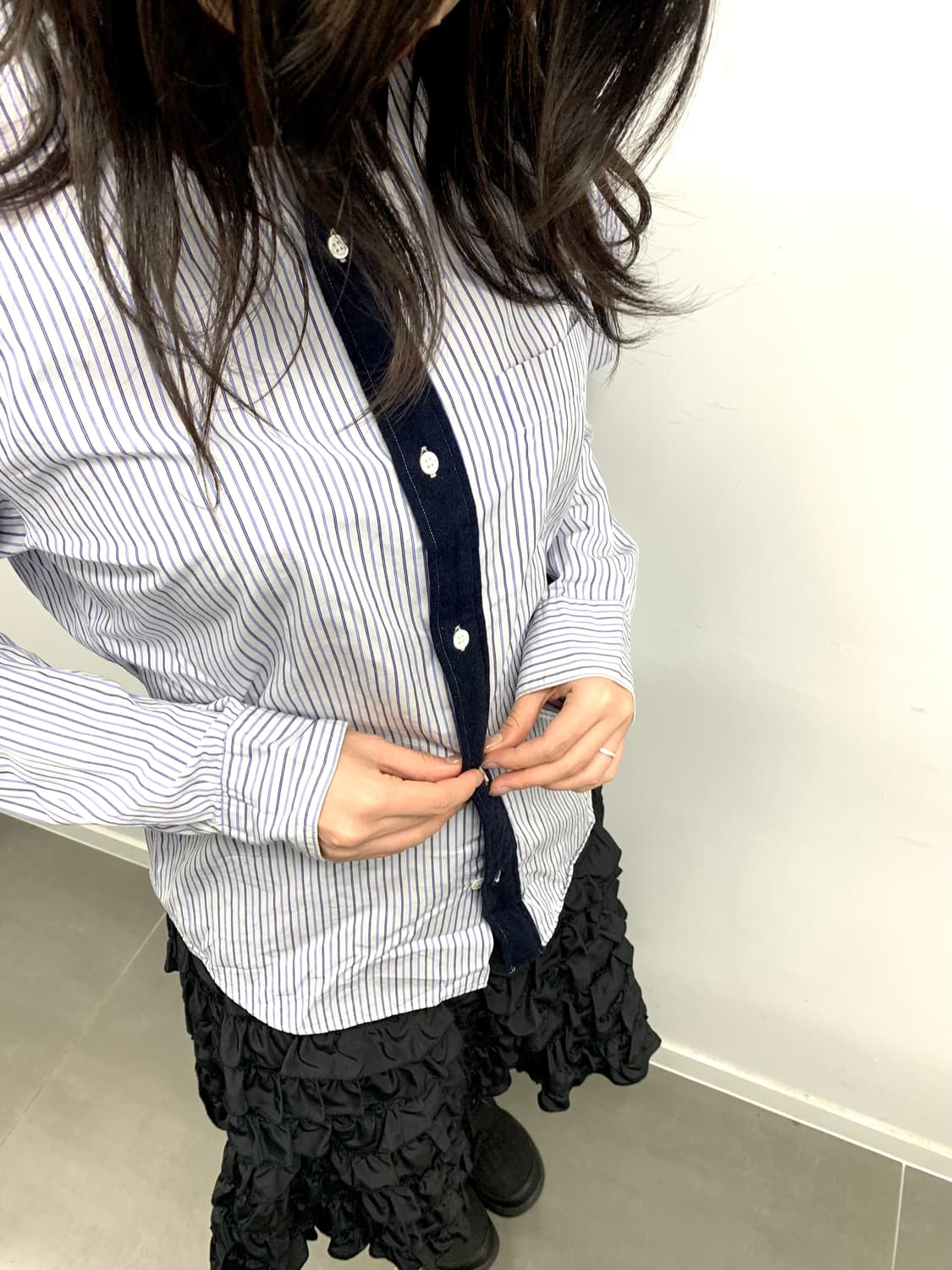 꼼데가르송 옴므 Deux 스트라이프 셔츠 상품이미지2