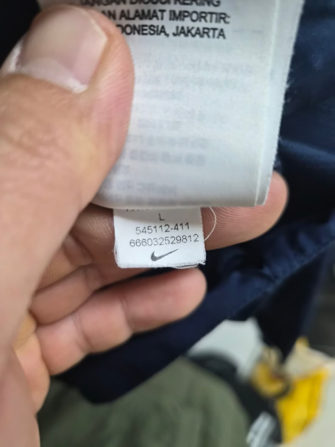 L) 나이키 13/14시즌  바르셀로나 트랙자켓(바람막이) 팝니다 상품이미지6