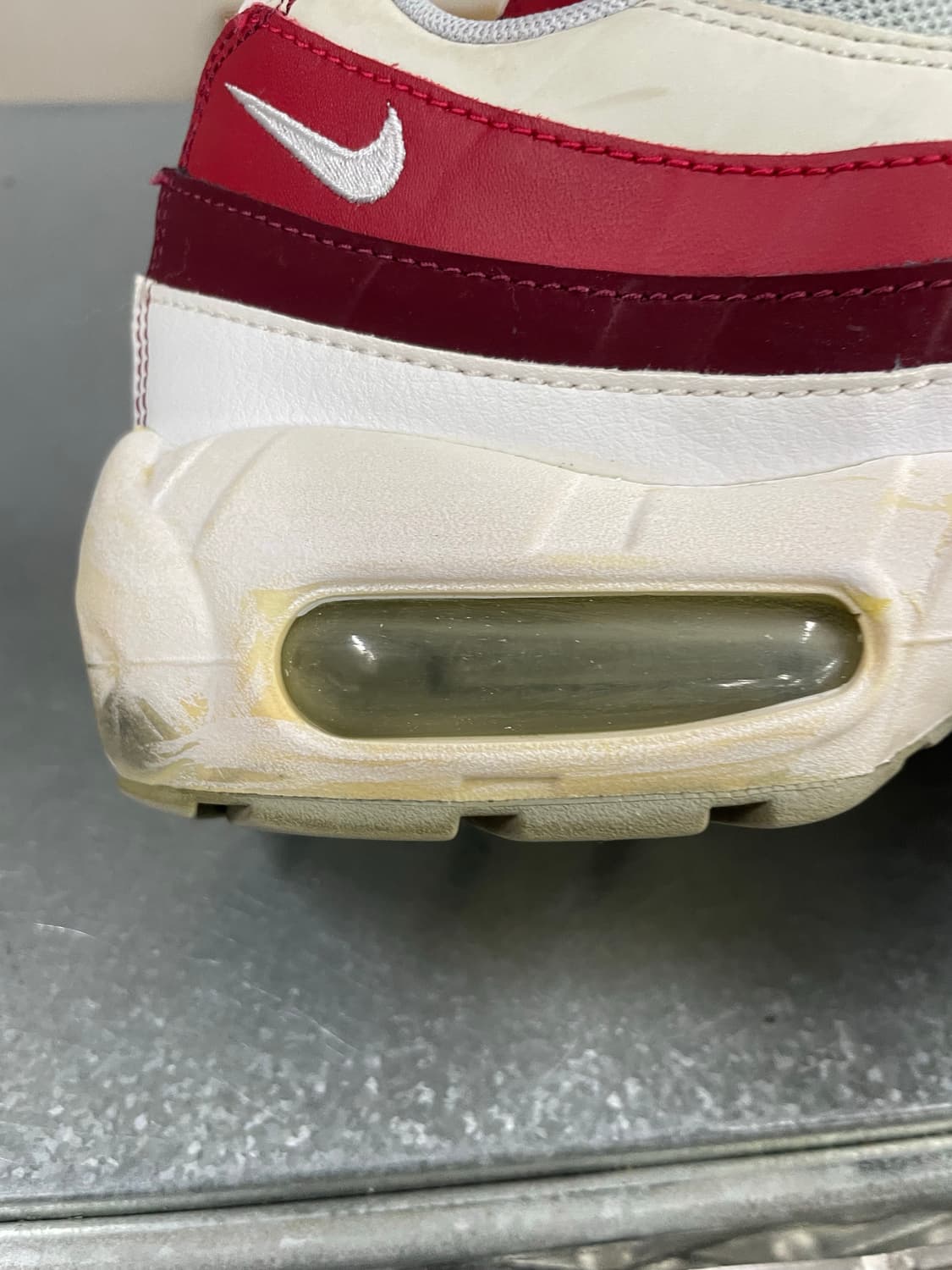 나이키 에어맥스95 화이트 퓨어 레드 250 (gr-4276) 상품이미지8