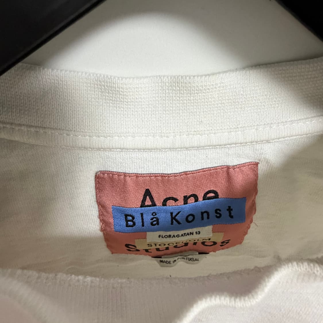 아크네 스튜디오 X 스타터 긴팔 티셔츠 화이트 상품이미지3