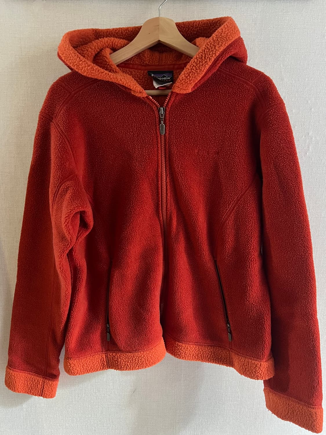 patagonia synchilla women’s L 파타고니아 레드오렌 상품이미지1