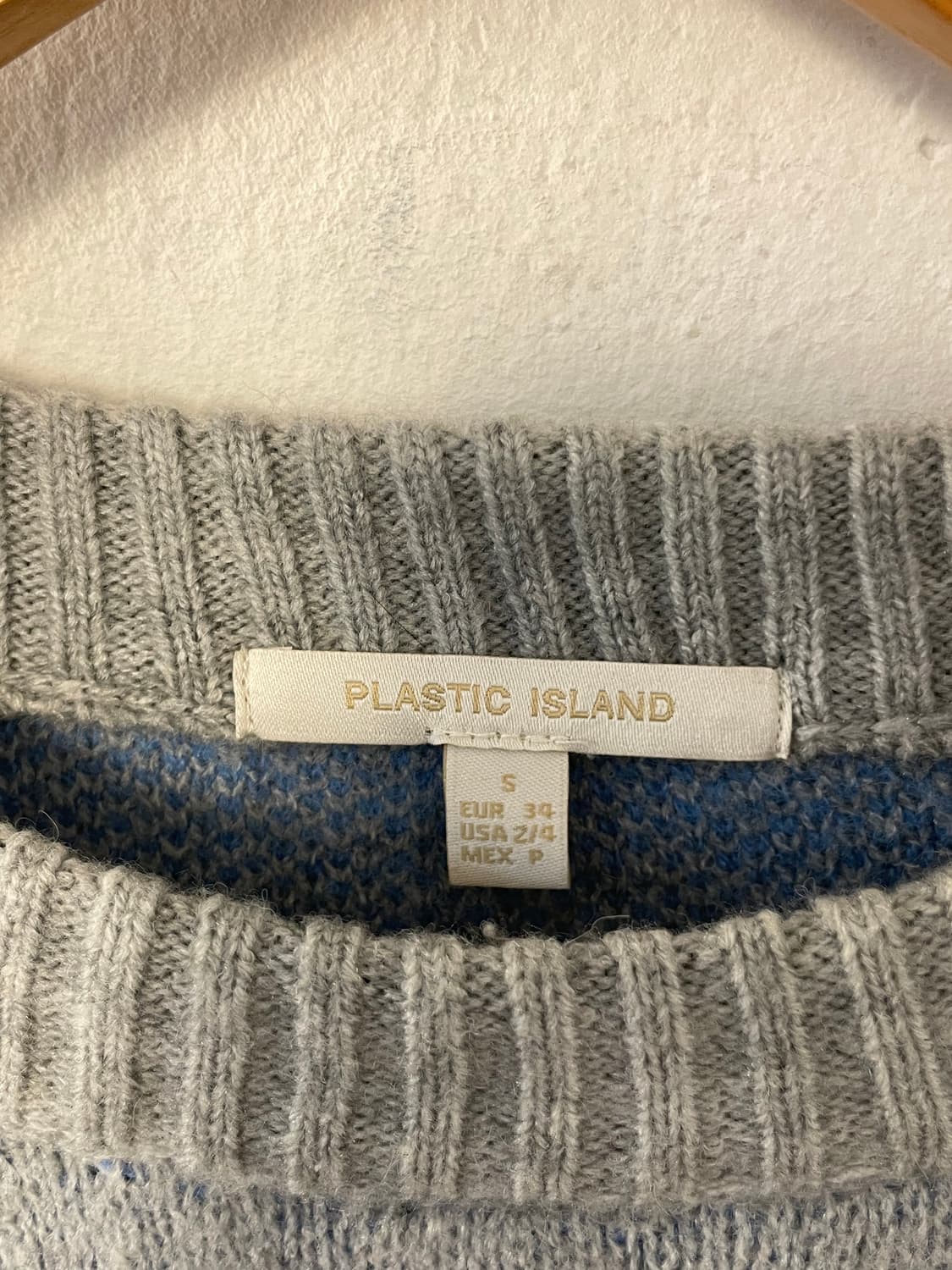 플라스틱 아일랜드 니트  상품이미지5