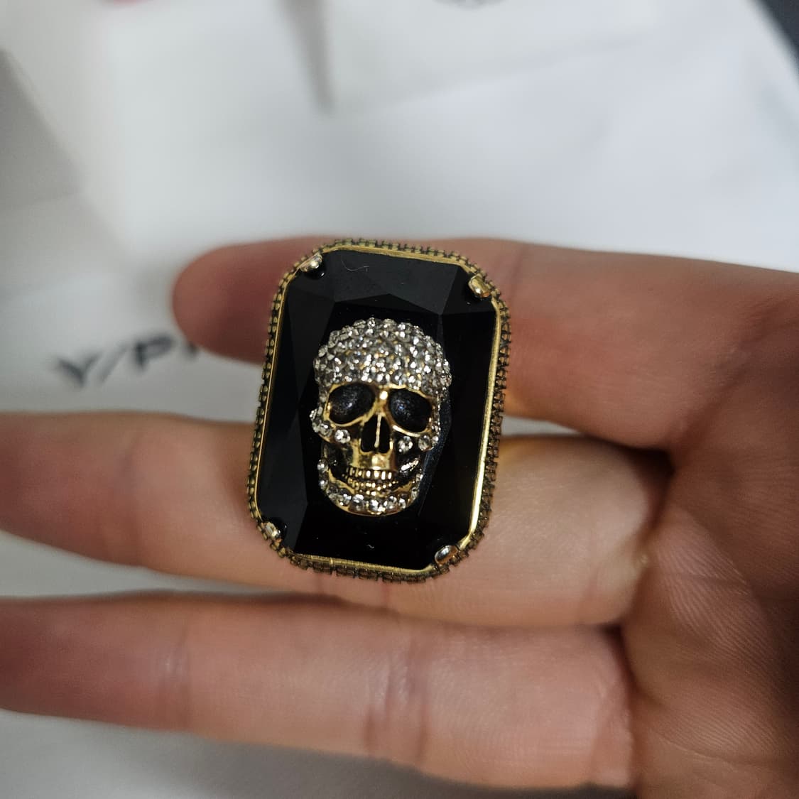 알렉산더 맥퀸 스컬 링 17호 상품이미지2