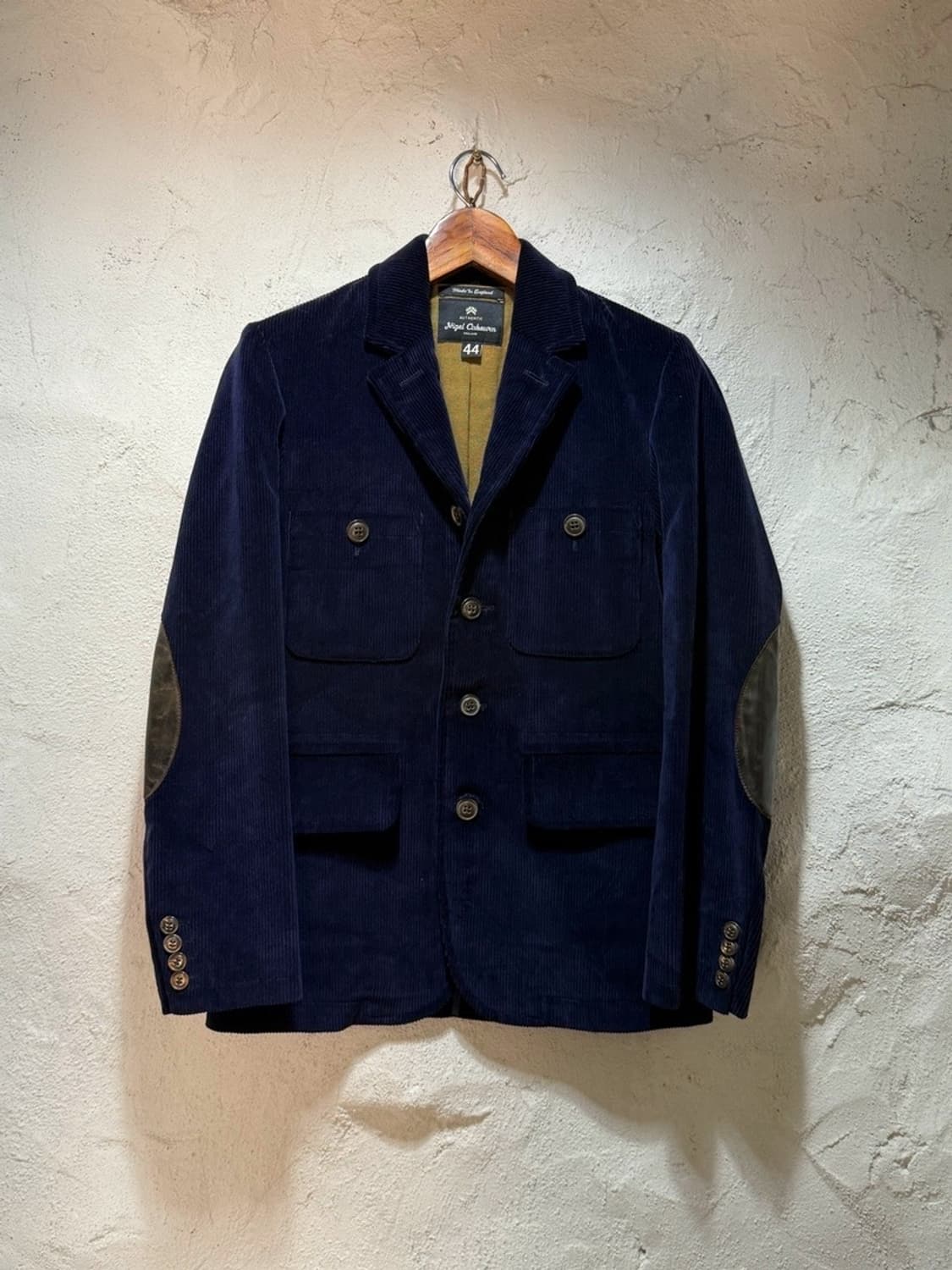 Nigel Cabourn 나이젤카본 어센틱라인 코듀로이 4포켓 워크자켓 상품이미지2
