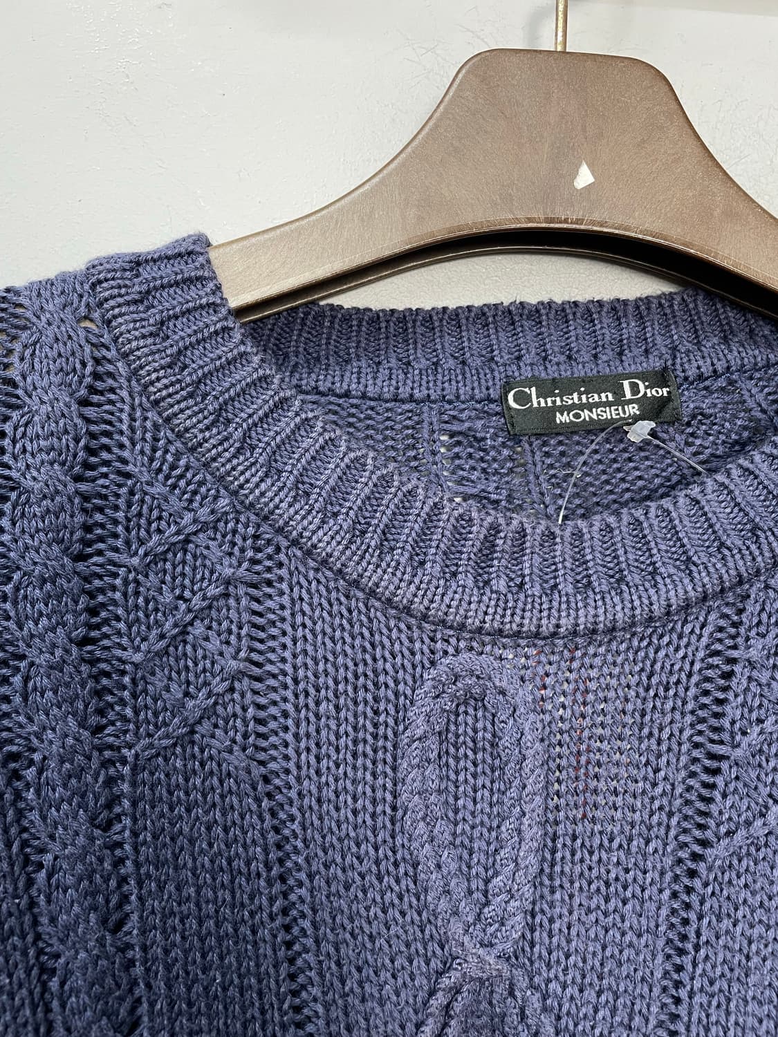 크리스찬 디올 케이블 니트 H1100 상품이미지6