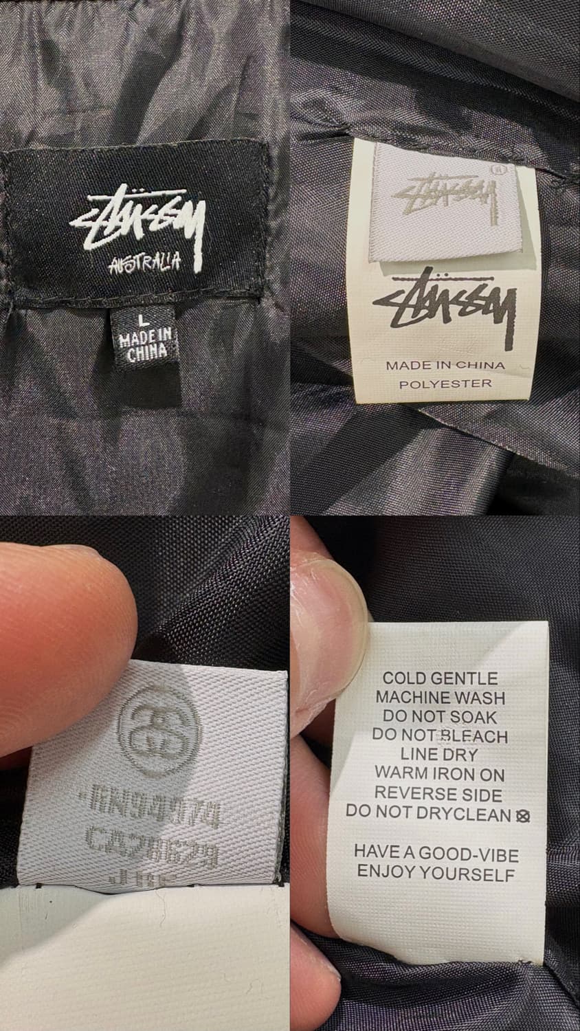 스투시 울 체크 플란넬 셔츠 자켓 상품이미지10