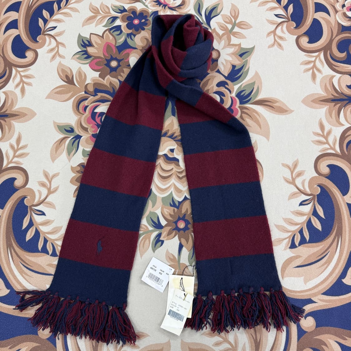 00s폴로 랄프로렌 투톤 머플러 목도리(새상품) 상품이미지5