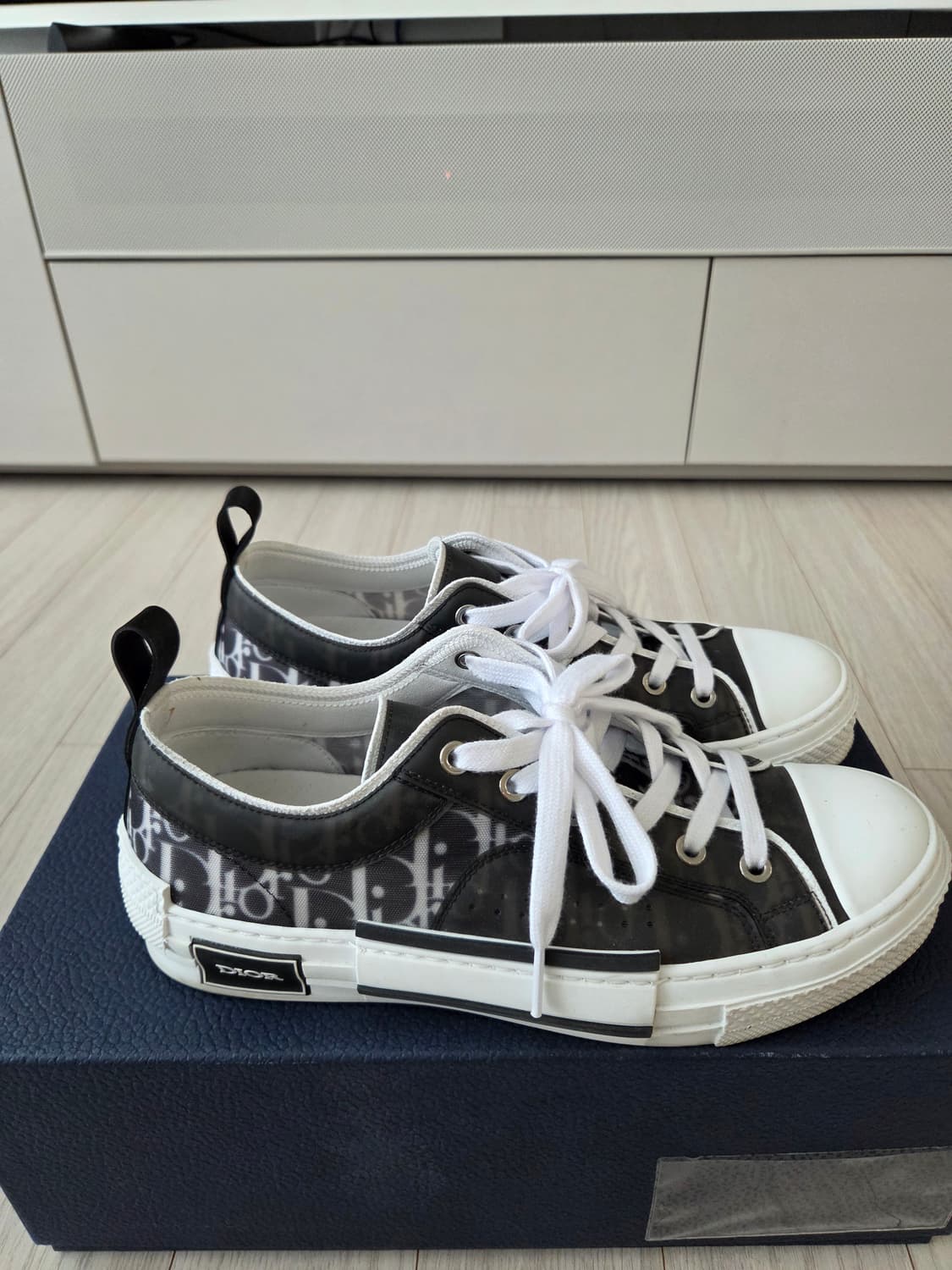 디올 스니커즈(블랙) 상품이미지3